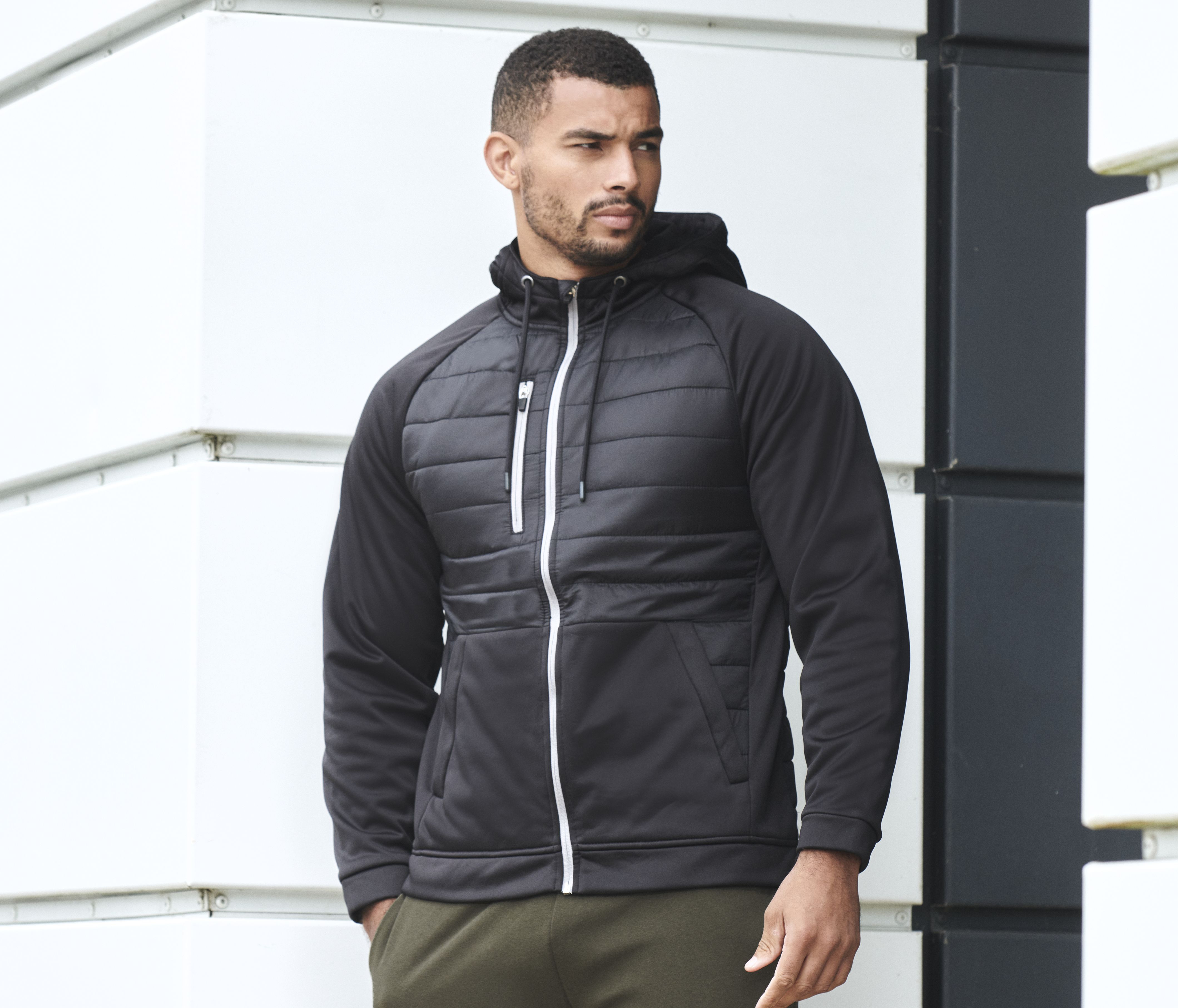 FULL ZIP PADDED SOFTSHELL JACKET