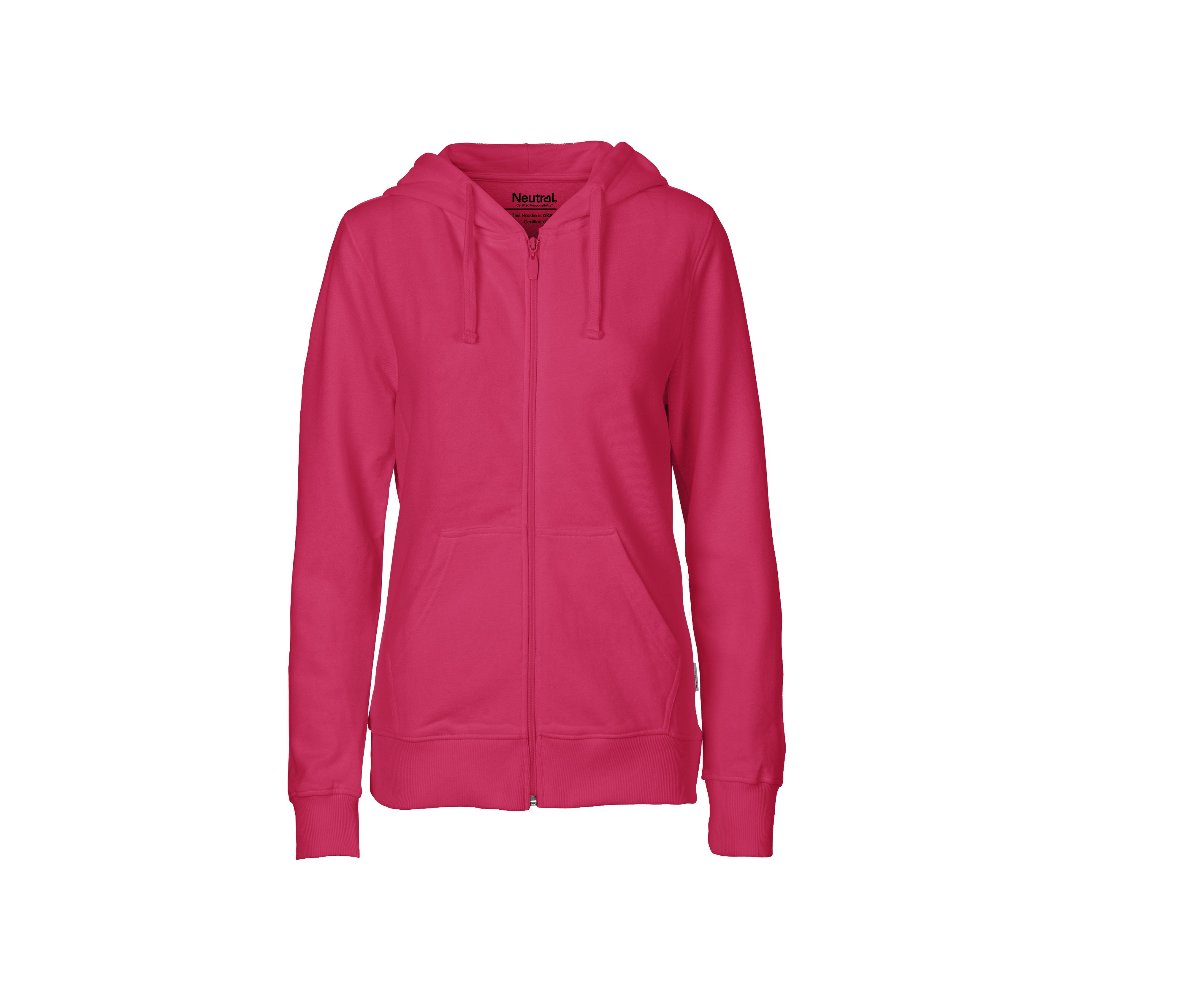 LADIES HOODIE WITH ZIP