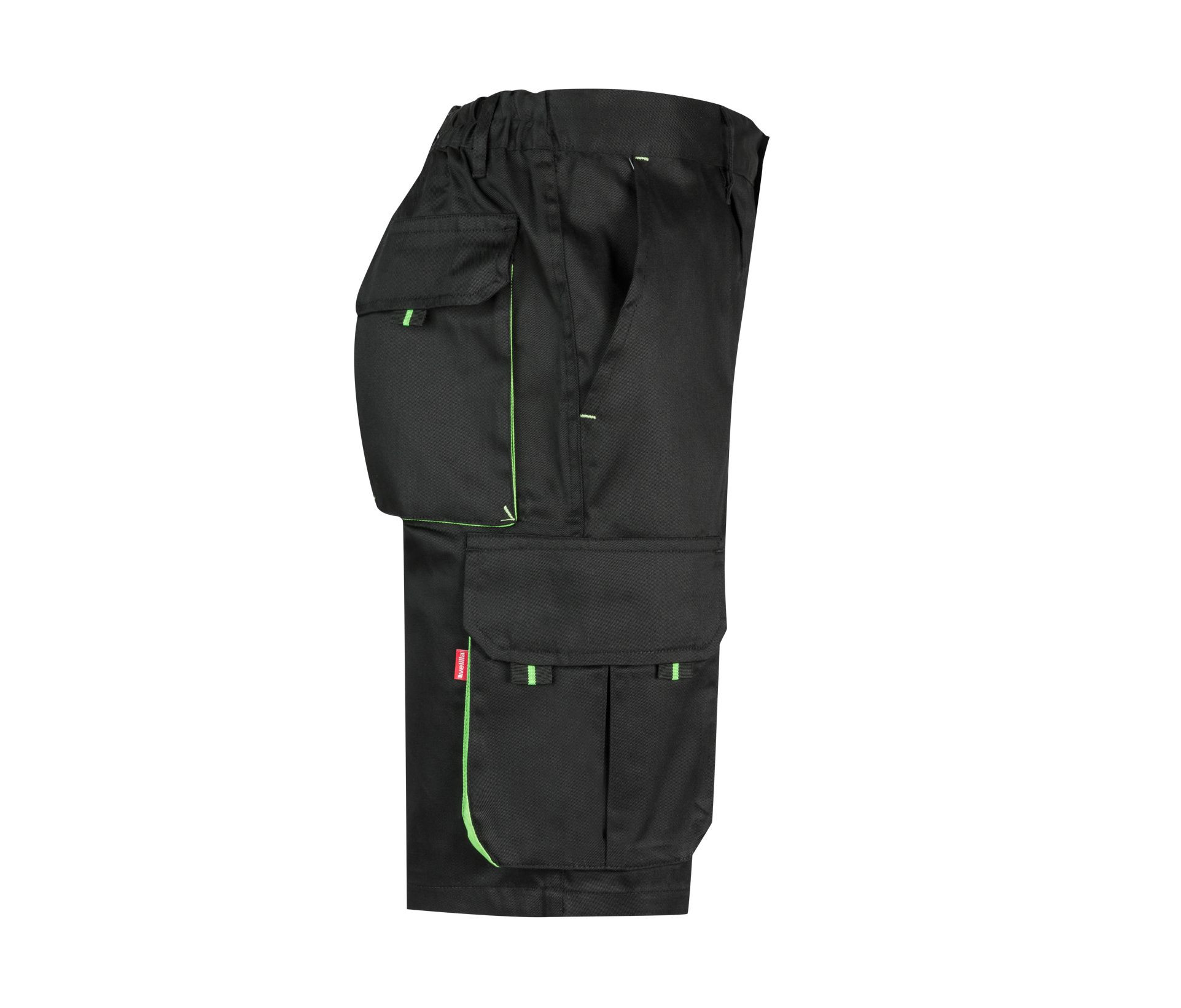 TWO-TONE MULTI-POCKET BERMUDA SHORTS