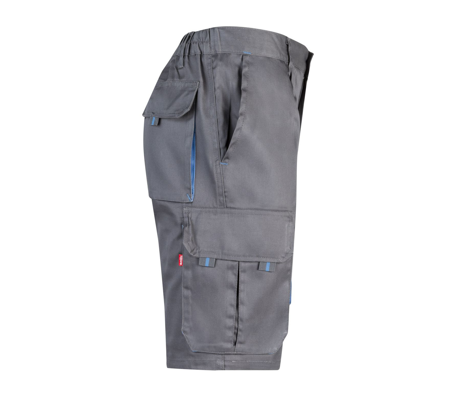 TWO-TONE MULTI-POCKET BERMUDA SHORTS