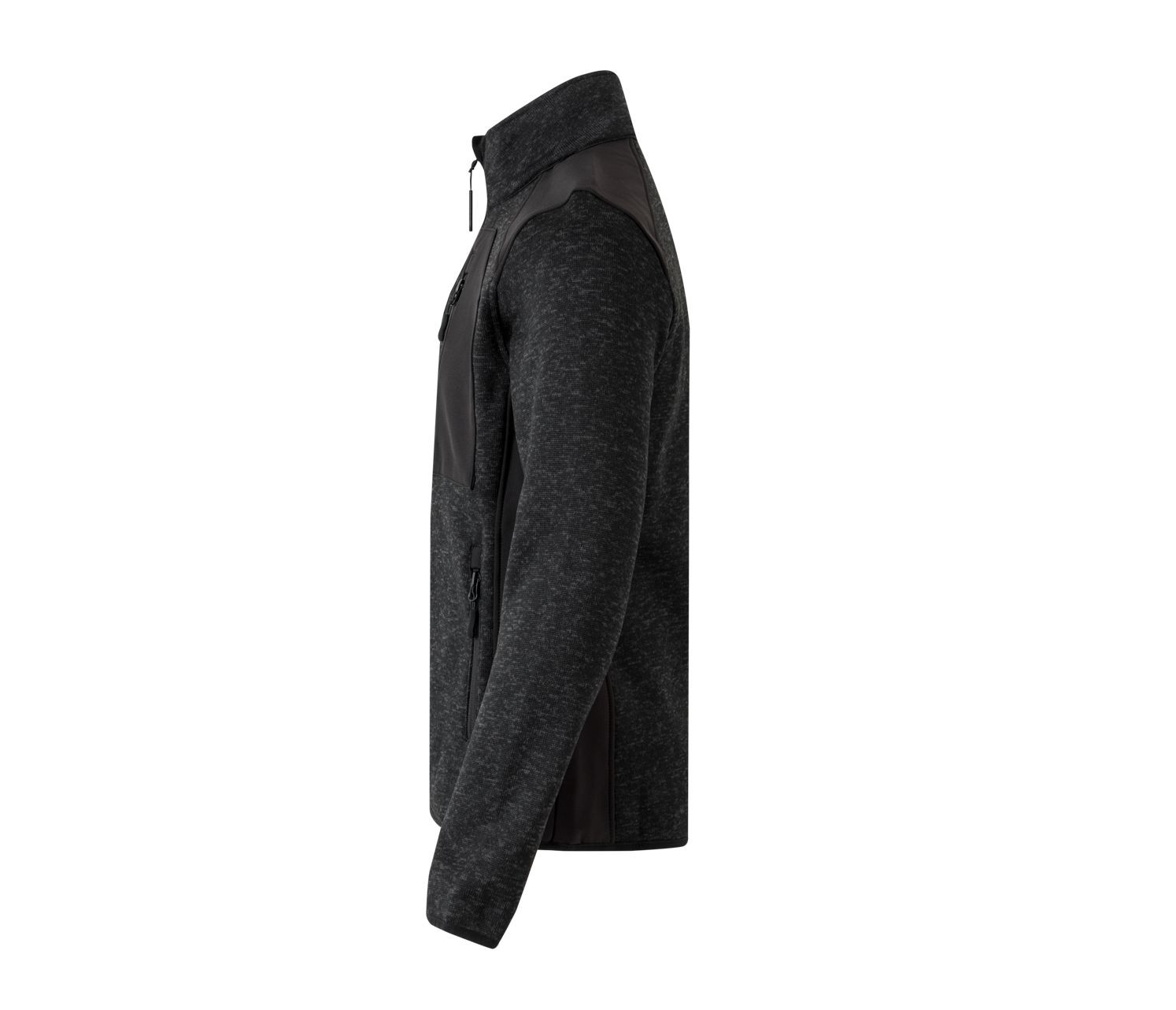 KNITTED POLAR FLEECE JACKET
