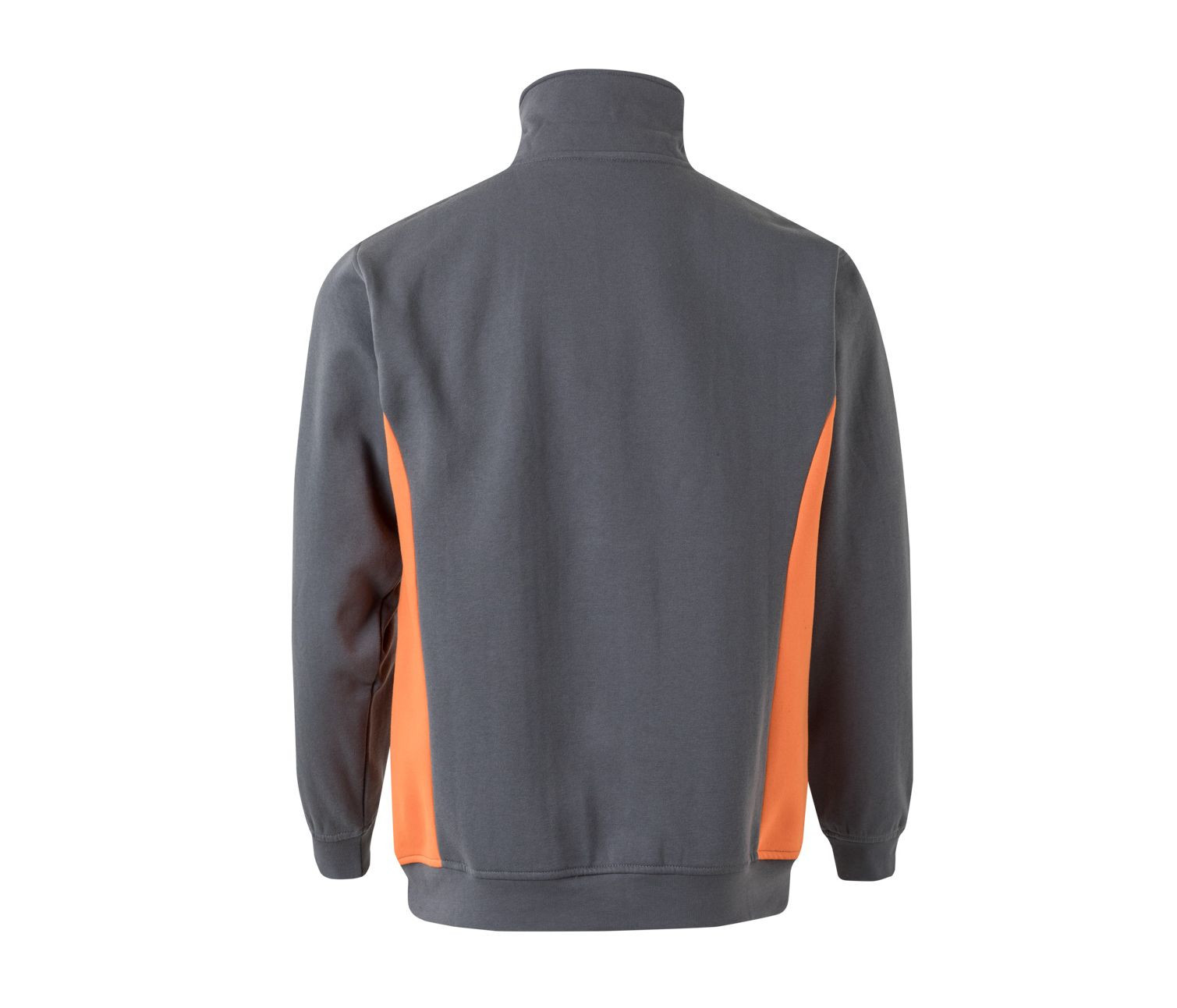 TWO-TONE HALF-ZIP SWEATSHIRT