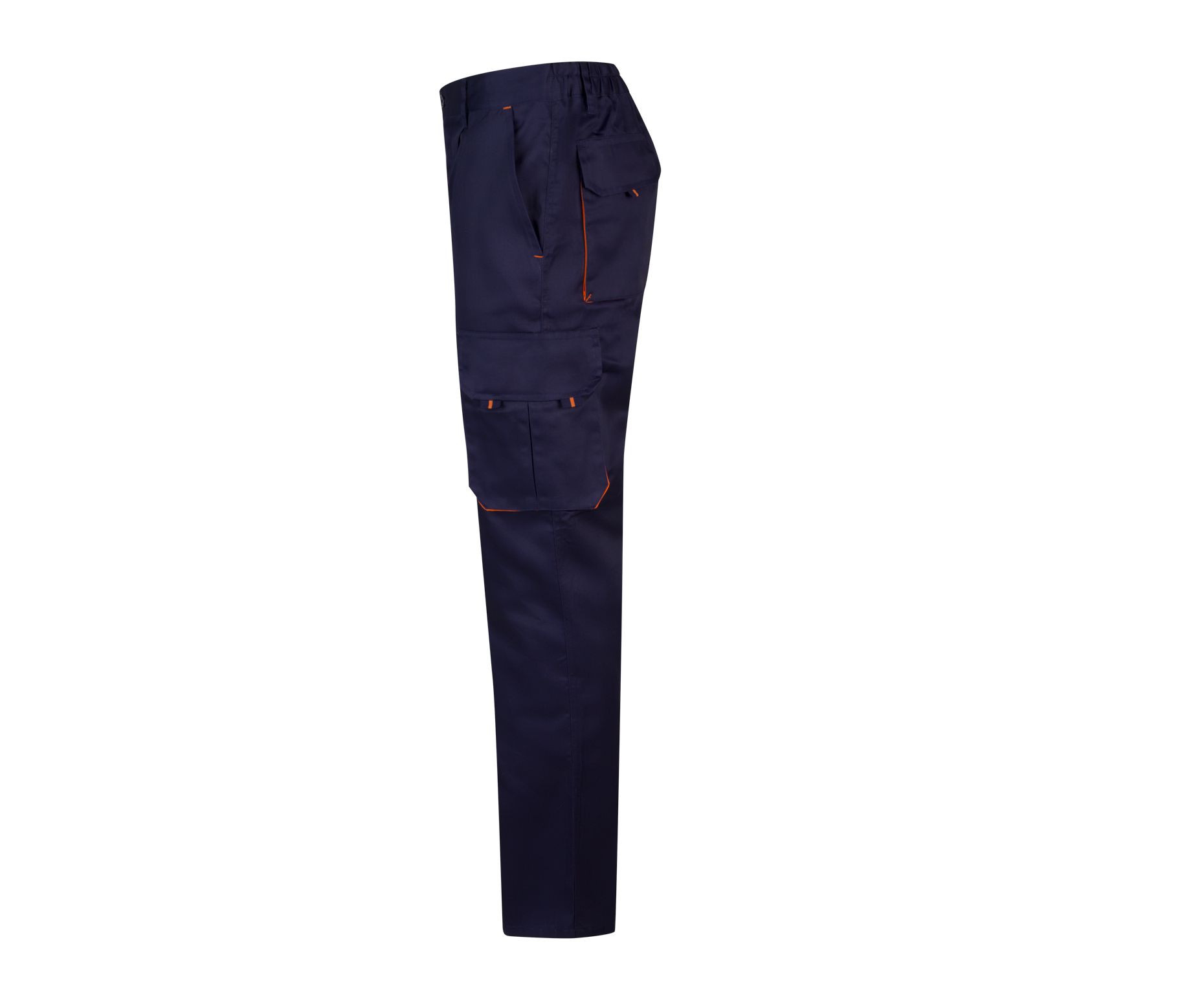 TWO-TONE MULTI-POCKET TROUSERS