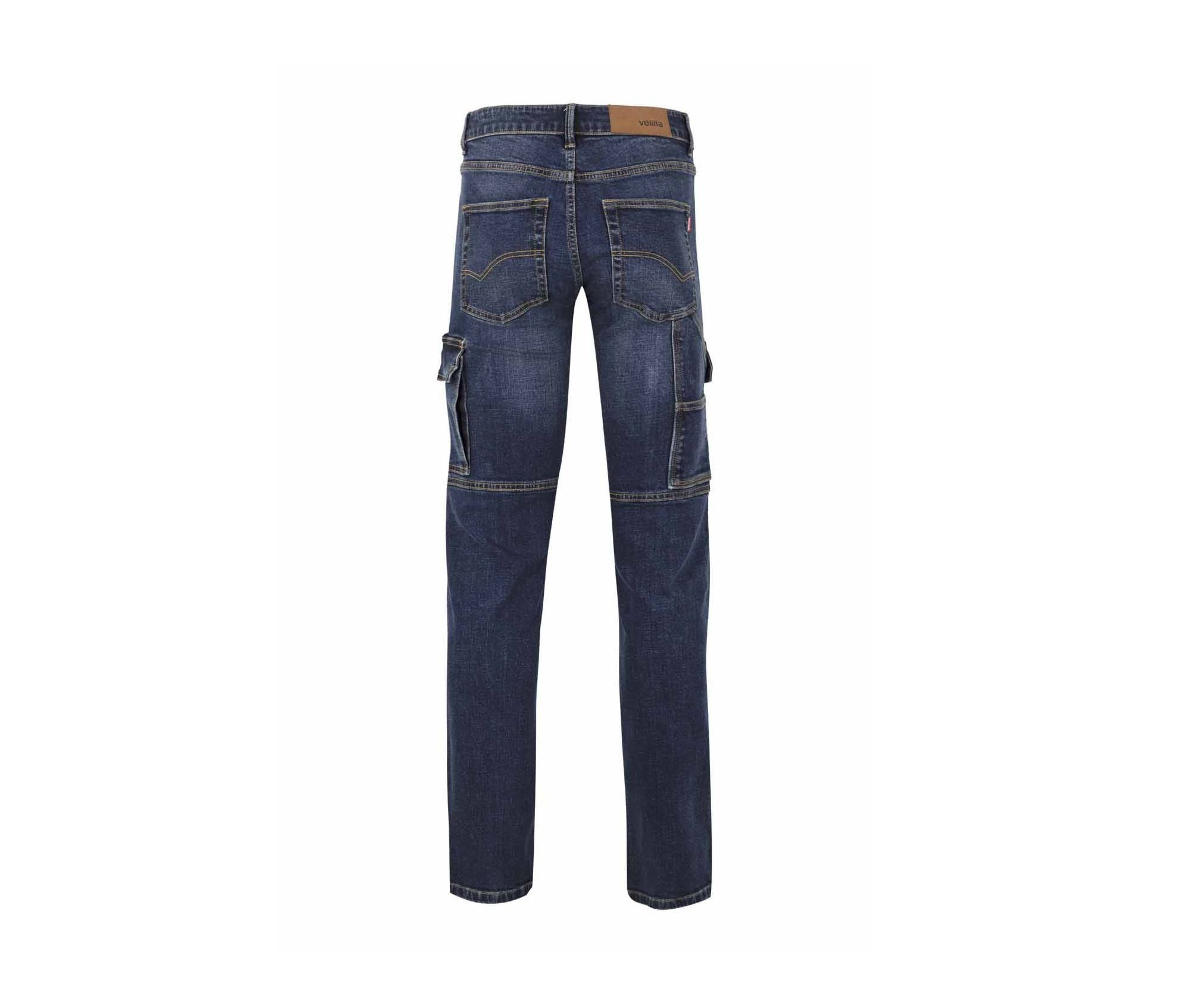 MULTI-POCKET STRETCH JEANS