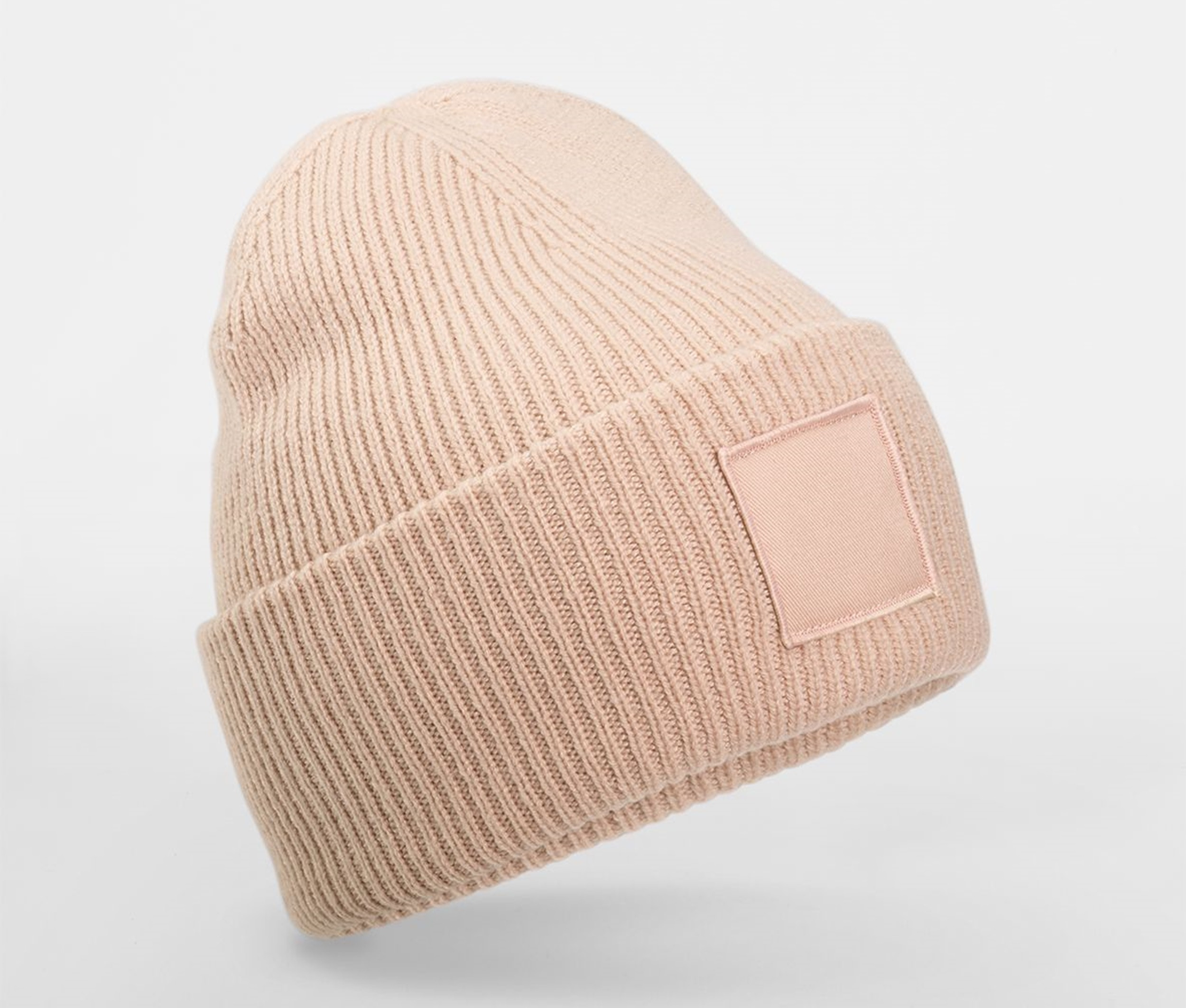 DEEP CUFFED TONAL PATCH BEANIE