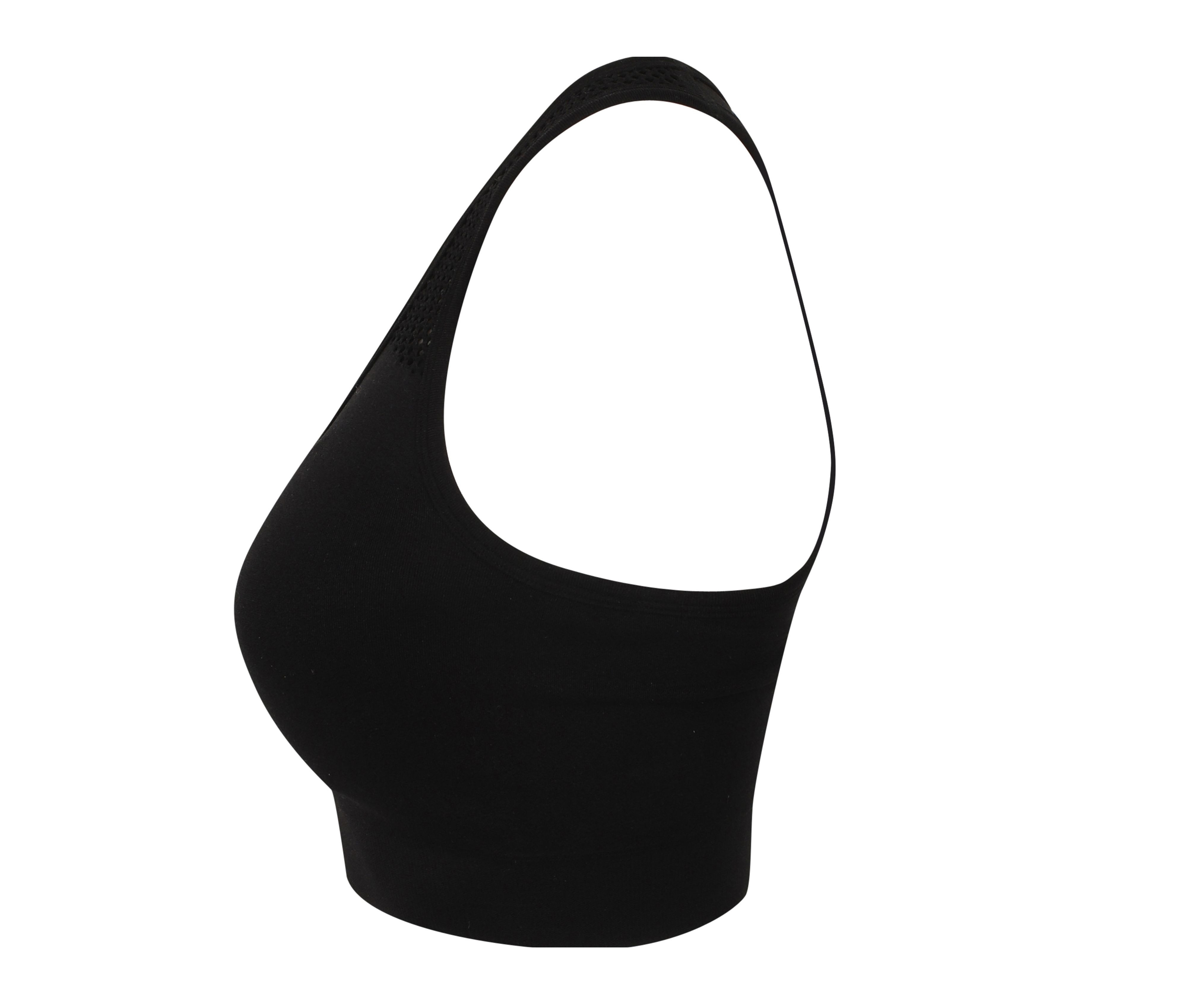 LADIES' SEAMLESS CROP TOP