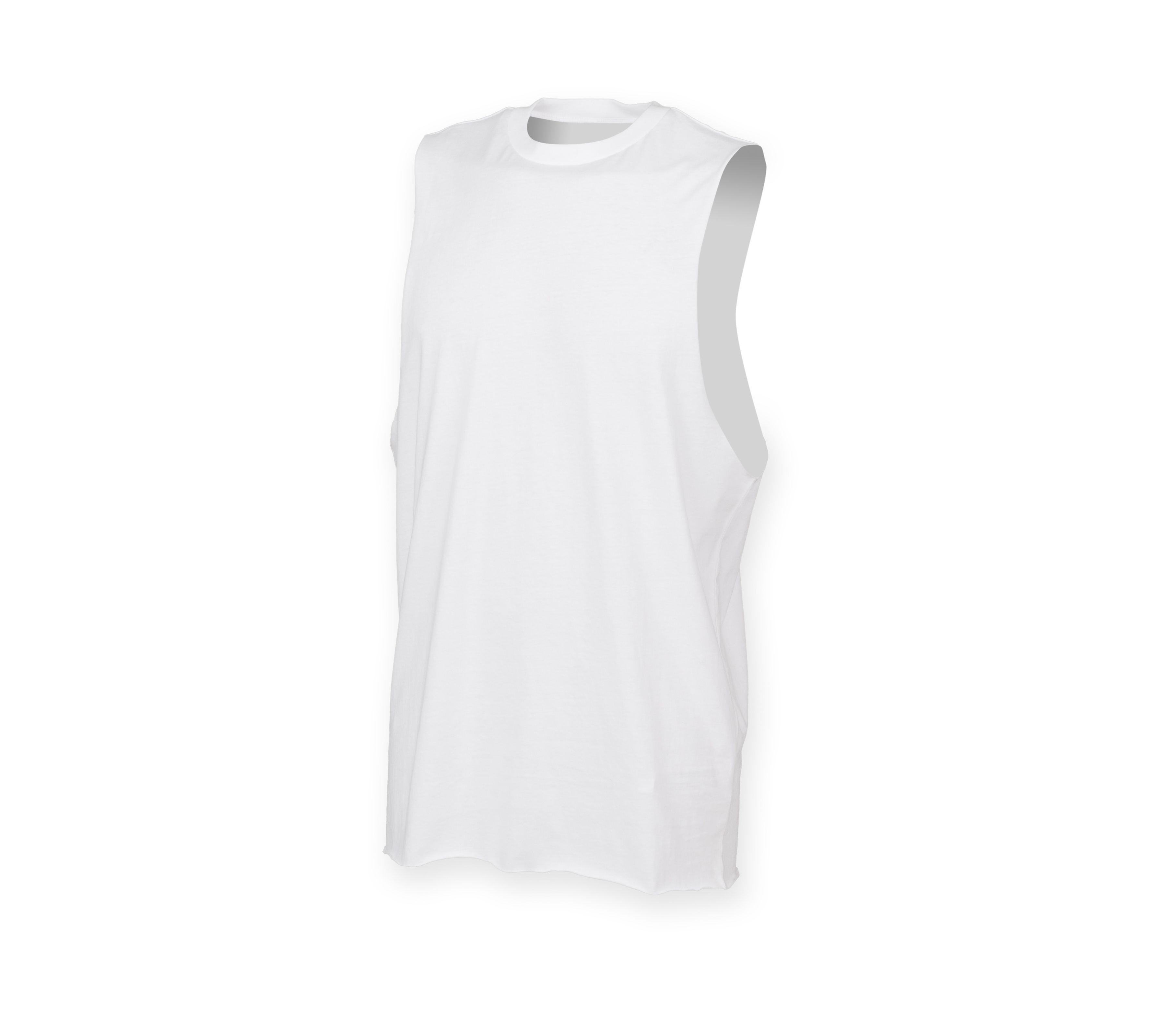 MEN’S HIGH NECK SLASH ARMHOLE VEST
