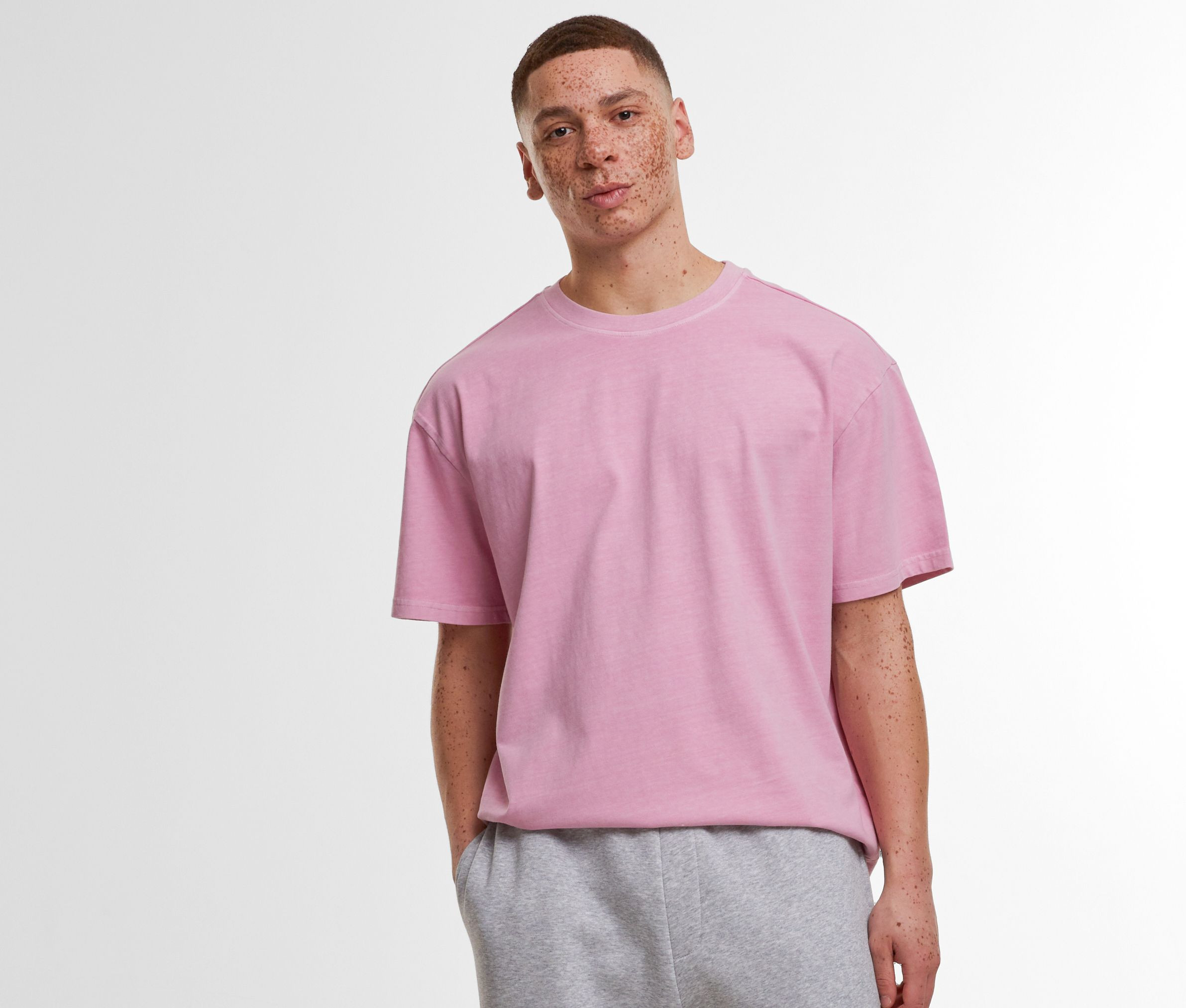 ACID WASHED HEAVY OVERSIZE TEE