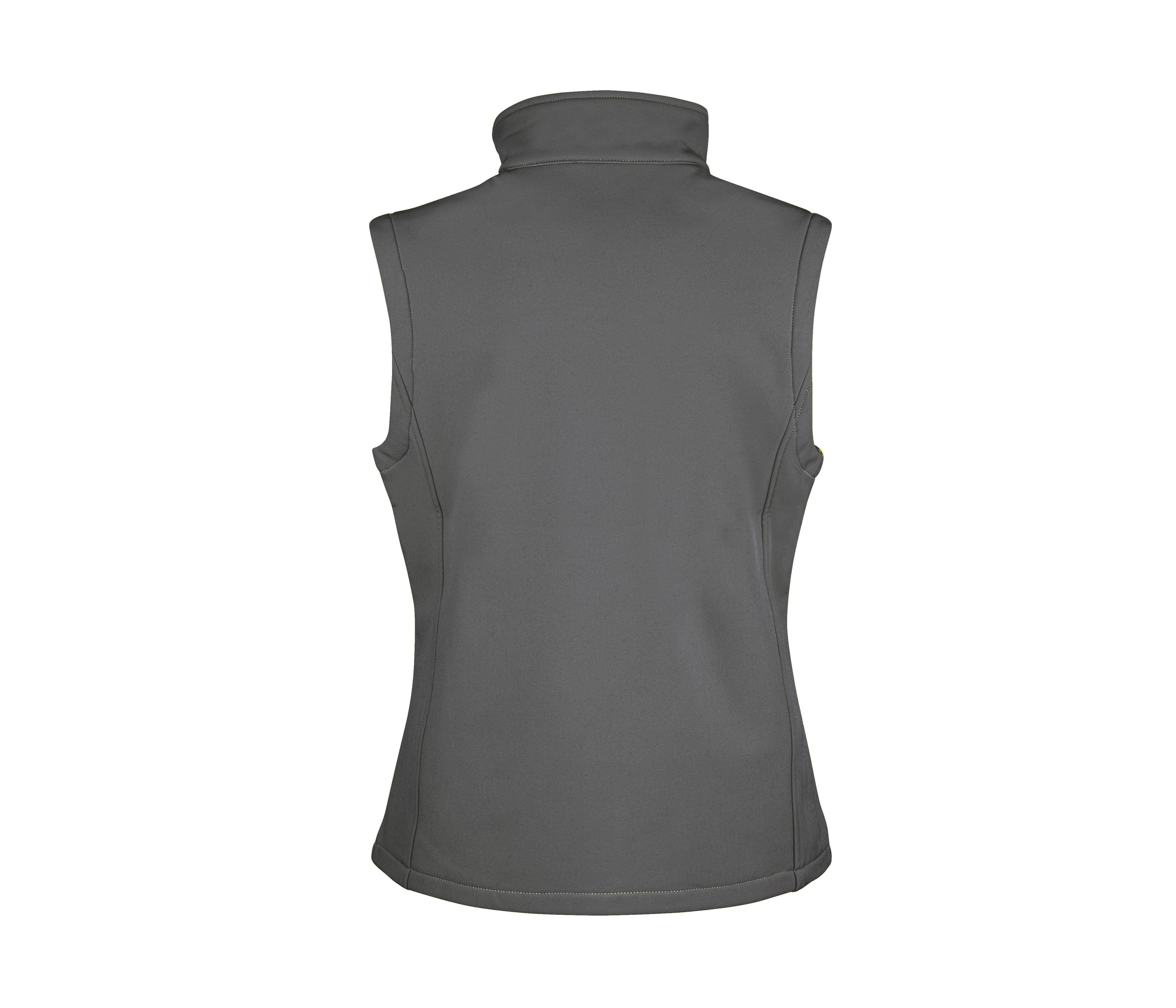 WOMENS PRINTABLE SOFTSHELL BODYWARMER