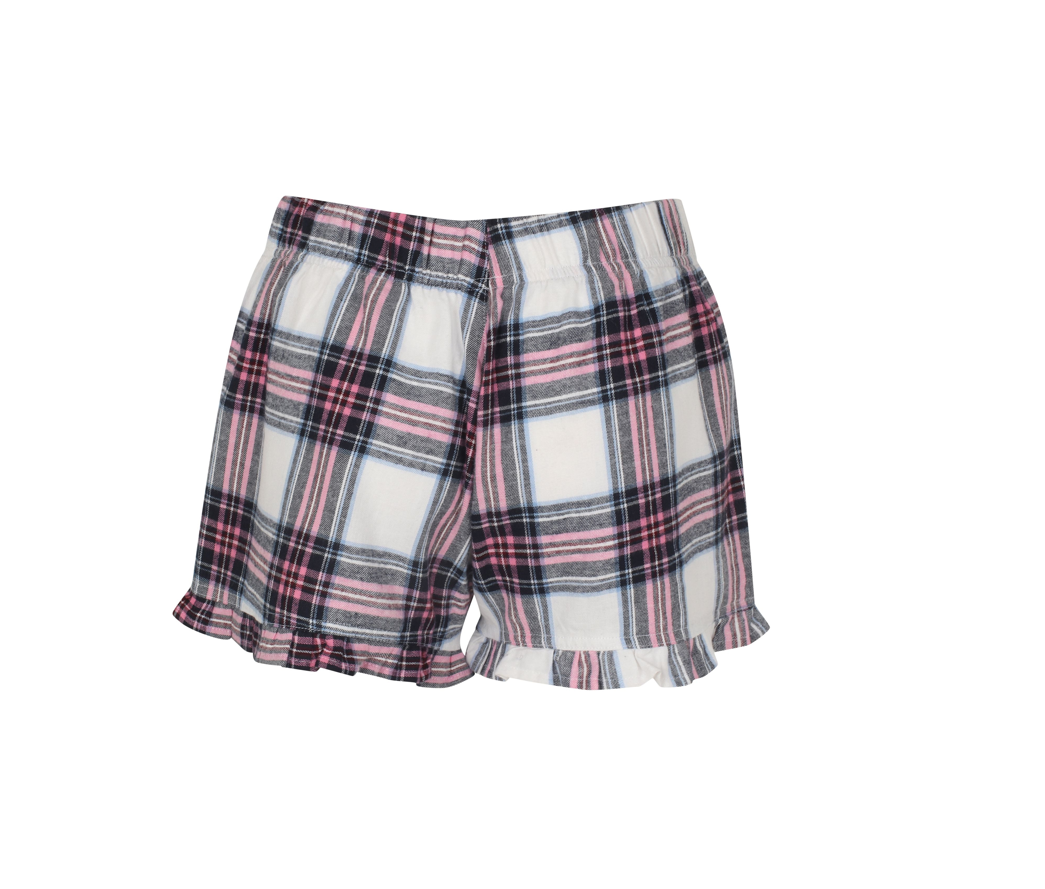 LADIES TARTAN SHORTS