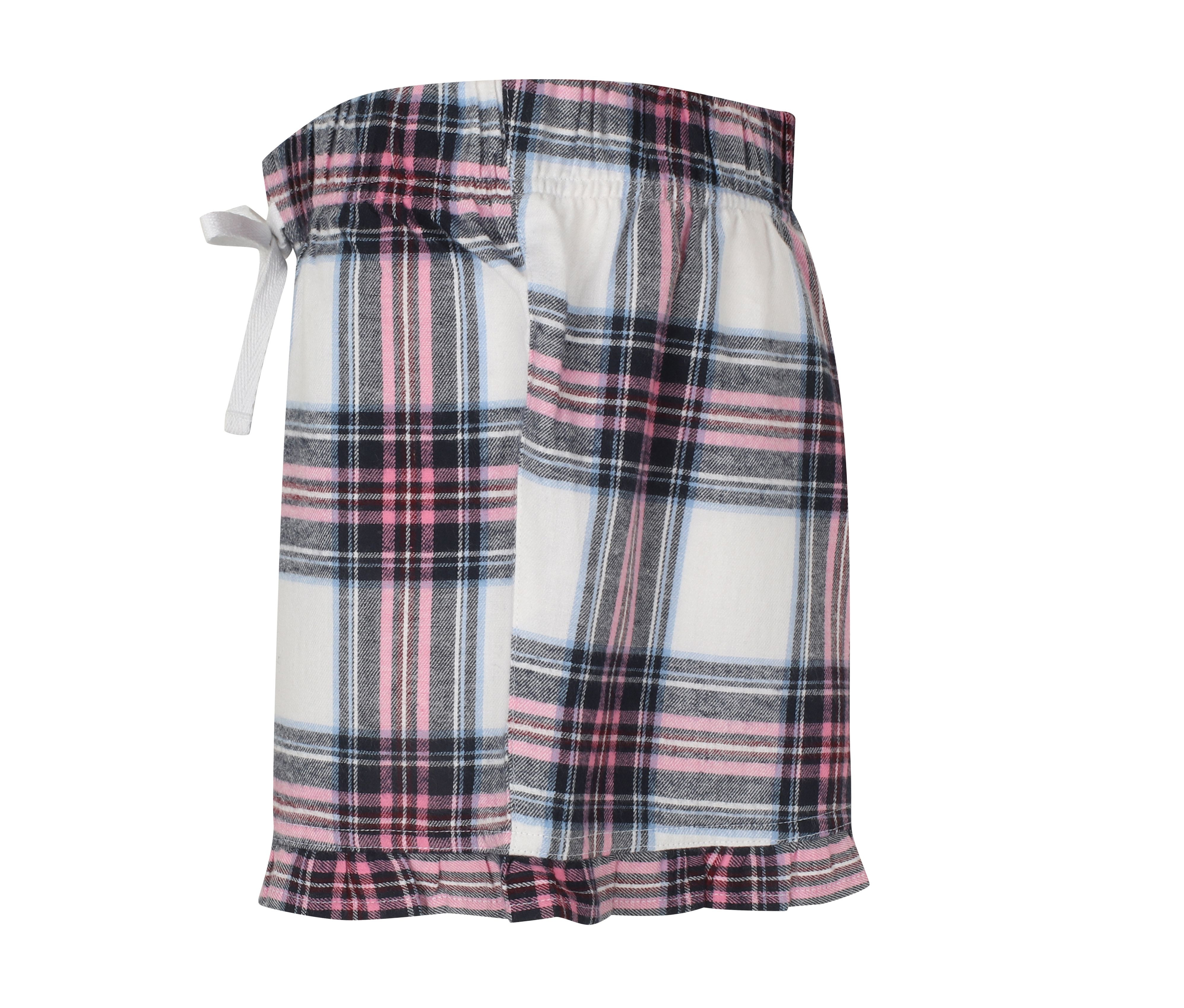 LADIES TARTAN SHORTS