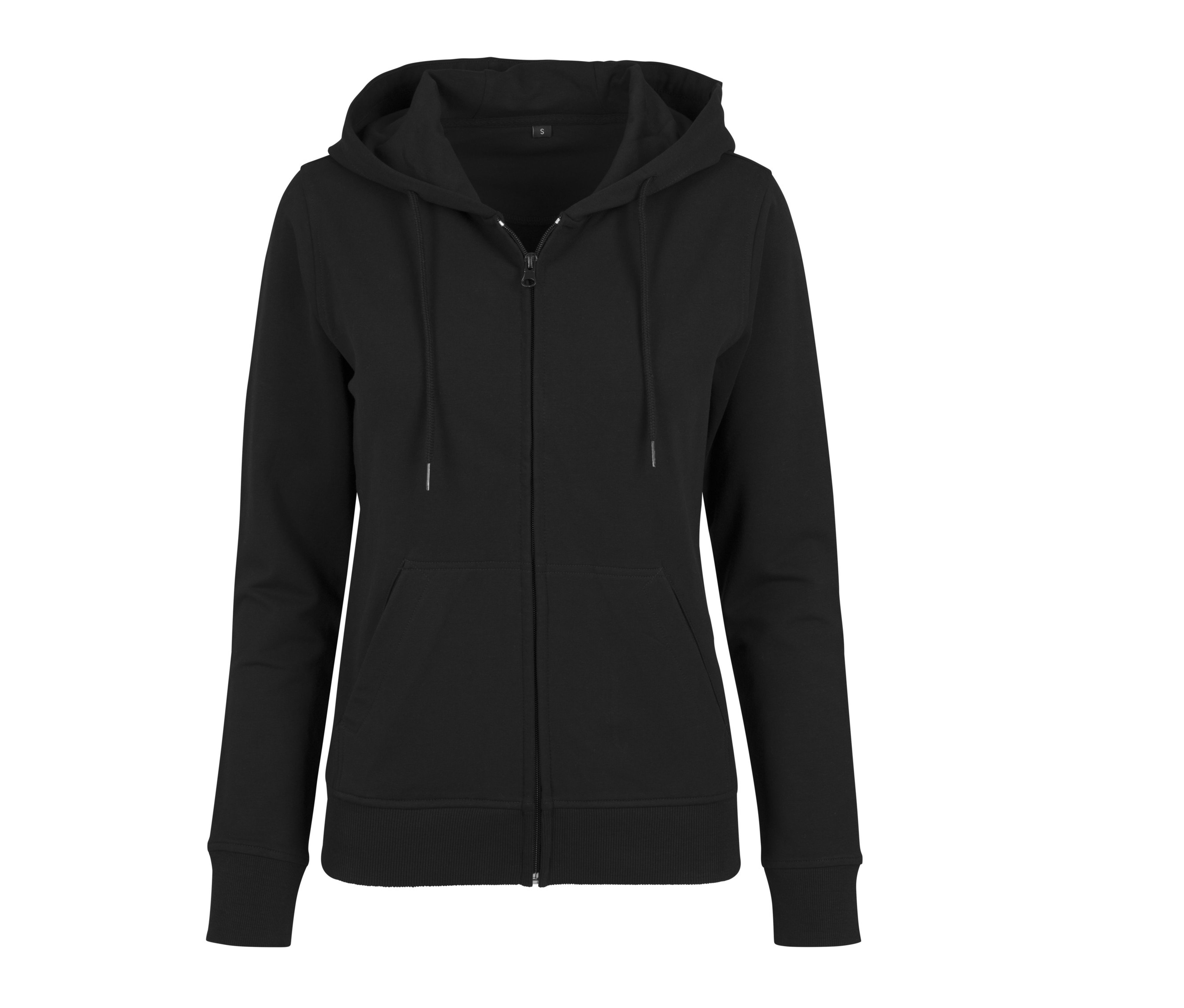 LADIES TERRY ZIP HOODY