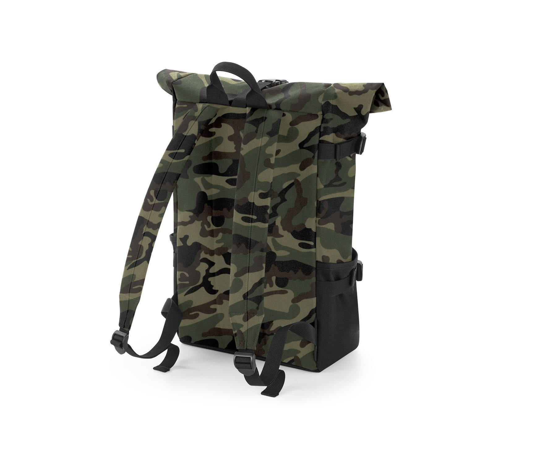 BLOCK ROLL-TOP BACKPACK