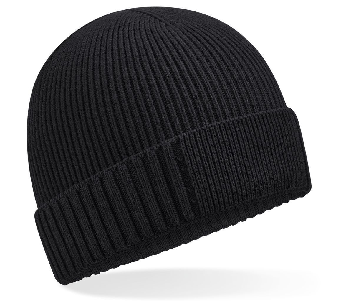ORGANIC COTTON ENGINEERED PATCH BEANIE
