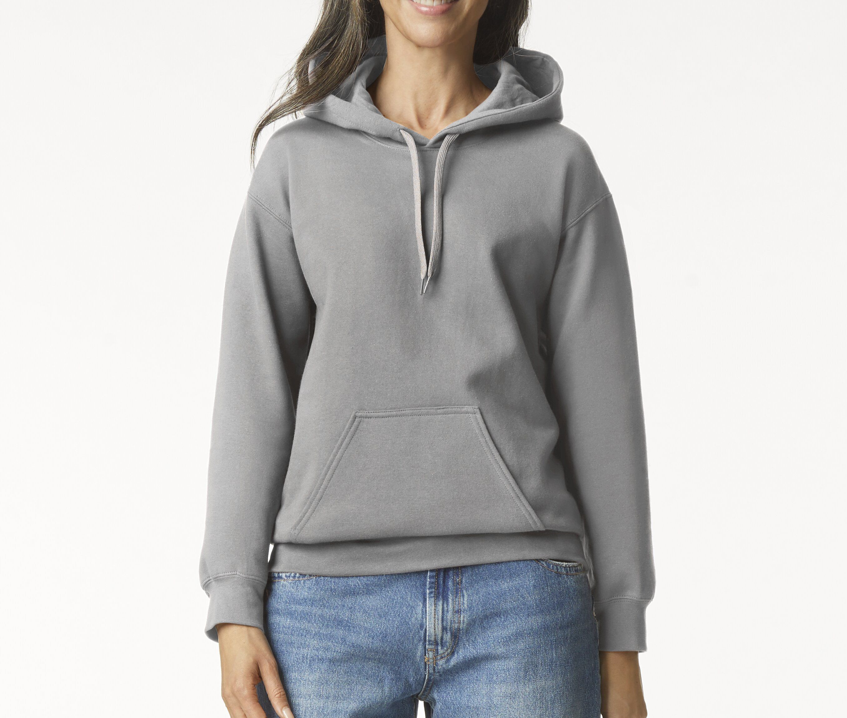 SOFTSTYLE MIDWEIGHT FLEECE ADULT HOODIE