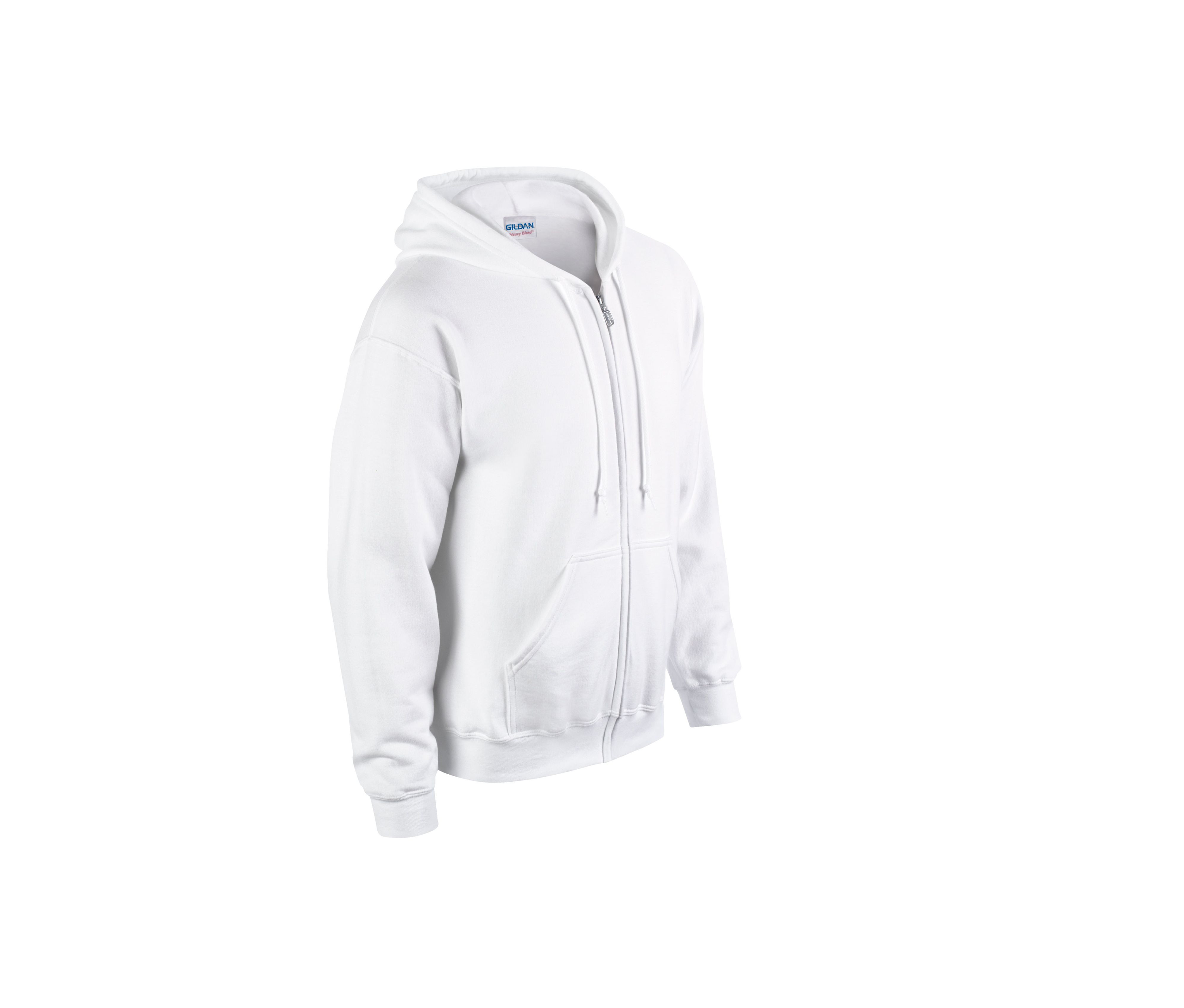 HEAVY BLEND ADULT FULL ZIP HOODED SWEATSHIRT