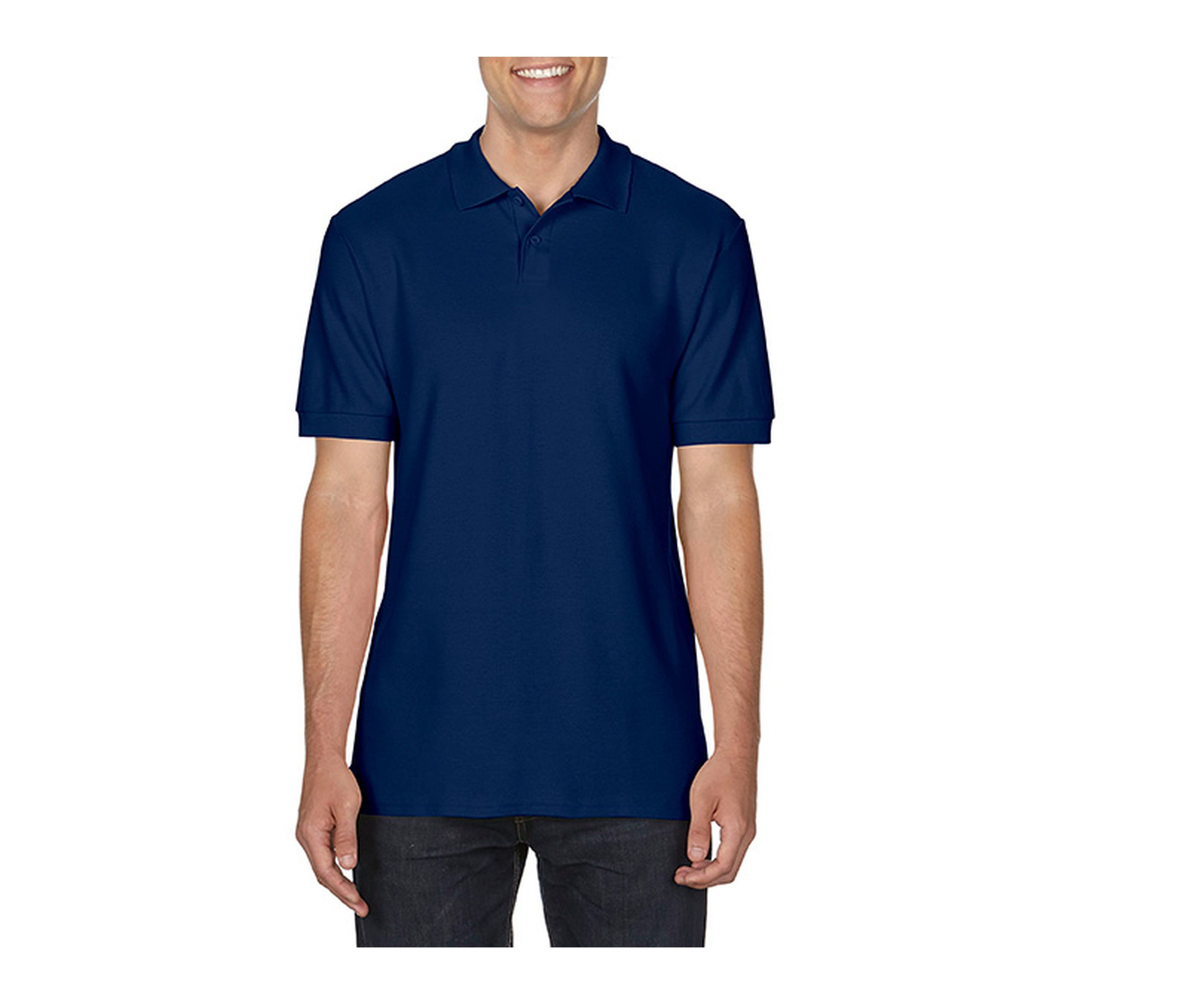 SOFTSTYLE® DOUBLE PIQUÉ POLO MEN