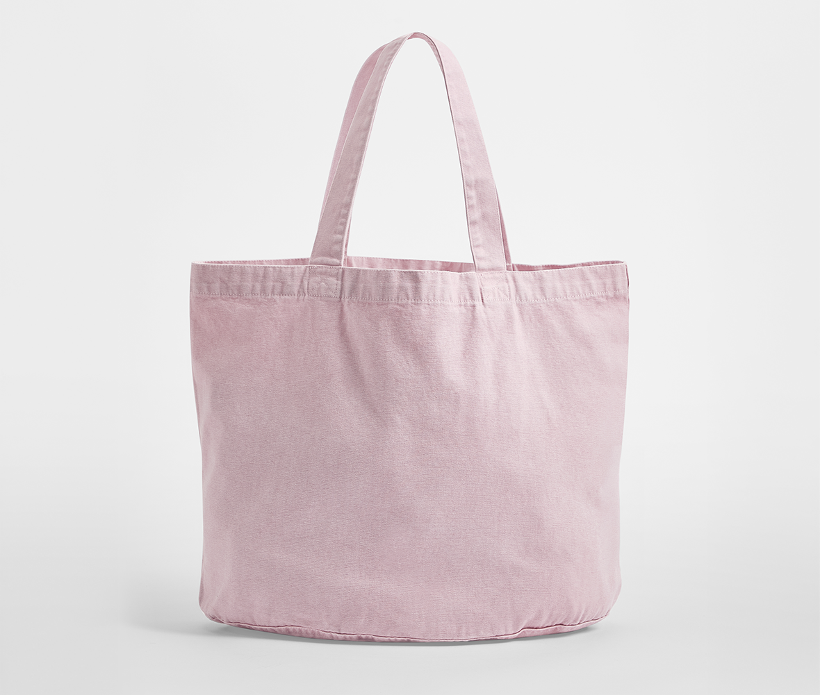 GARMENT DYED SHOPPER