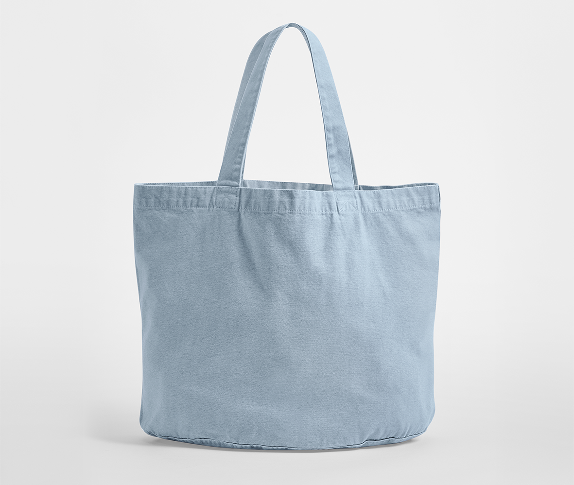 GARMENT DYED SHOPPER