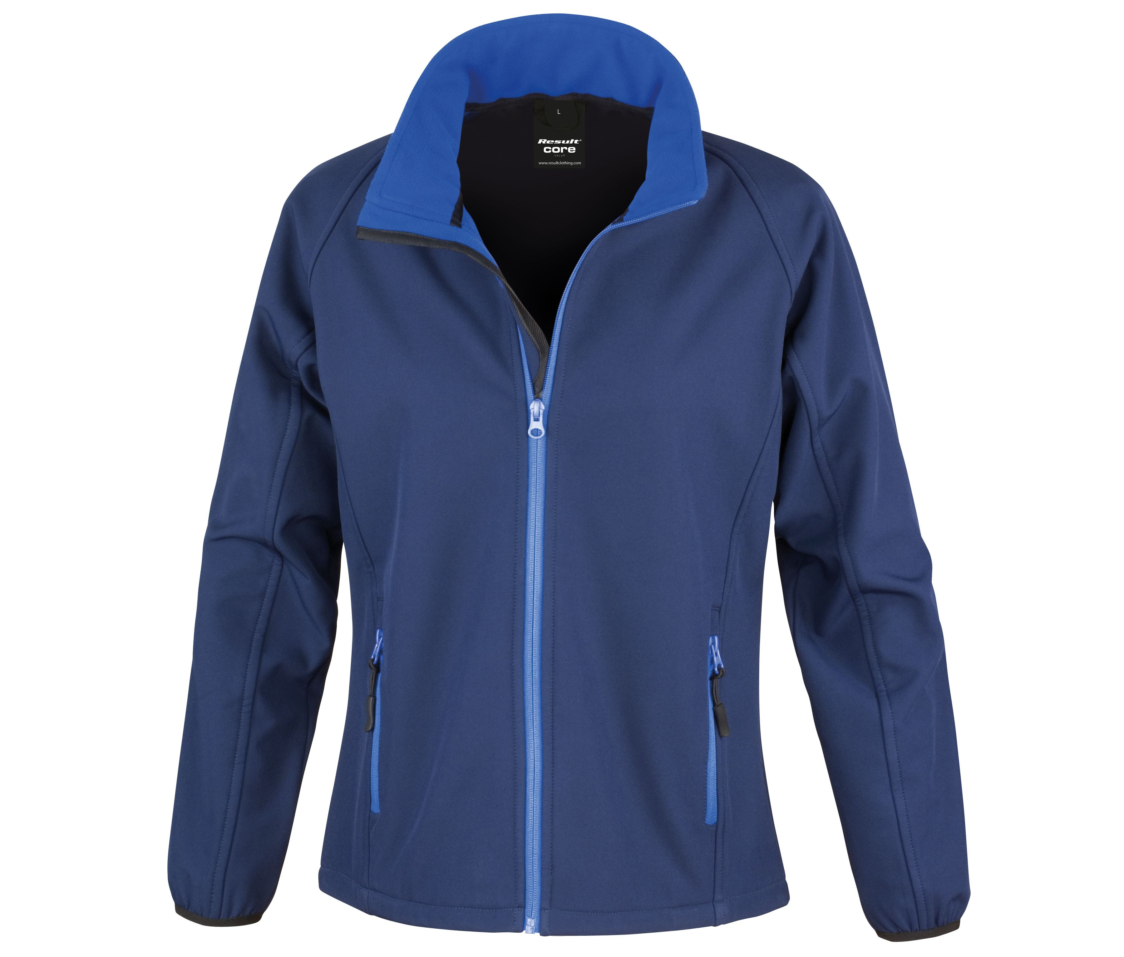 WOMENS PRINTABLE SOFTSHELL JACKET