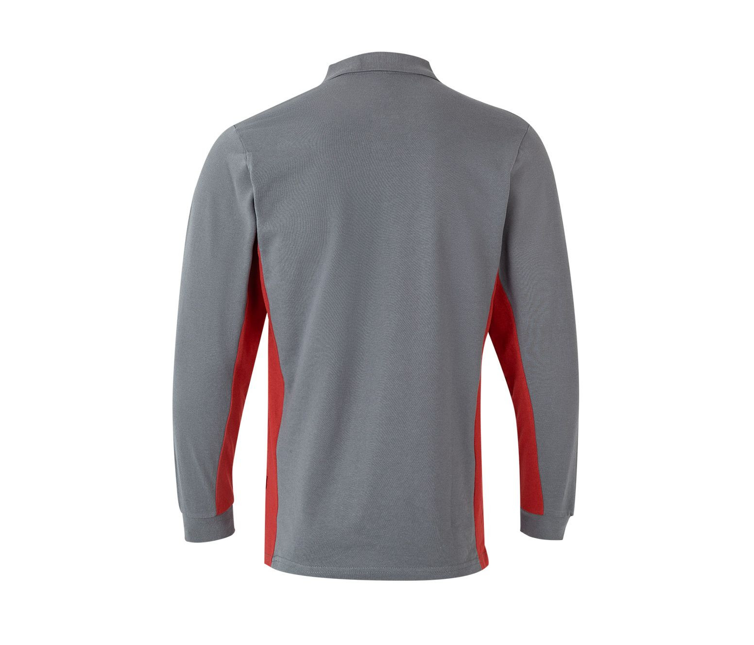 TWO-TONE LONG-SLEEVE POLO SHIRT
