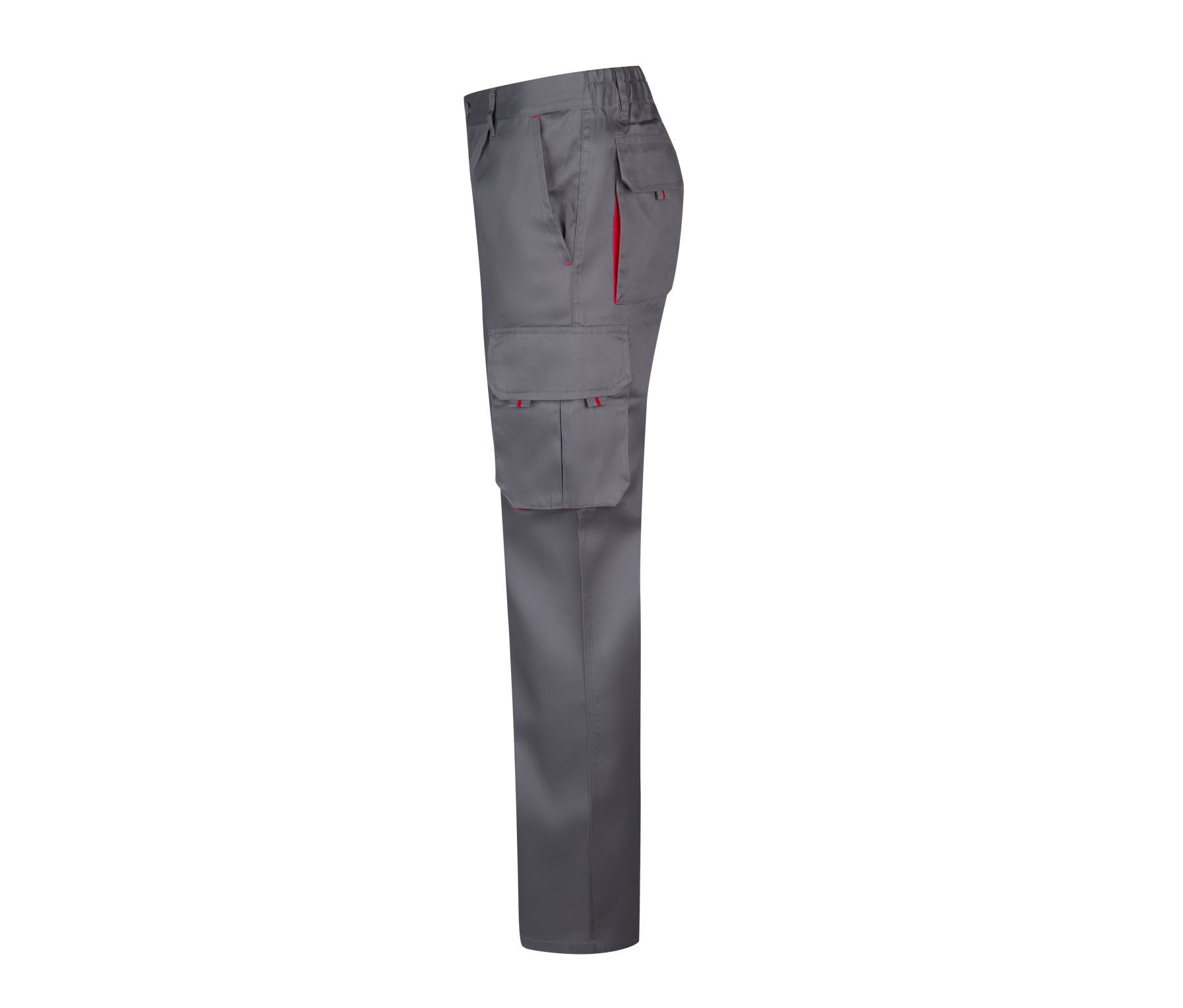 TWO-TONE MULTI-POCKET TROUSERS