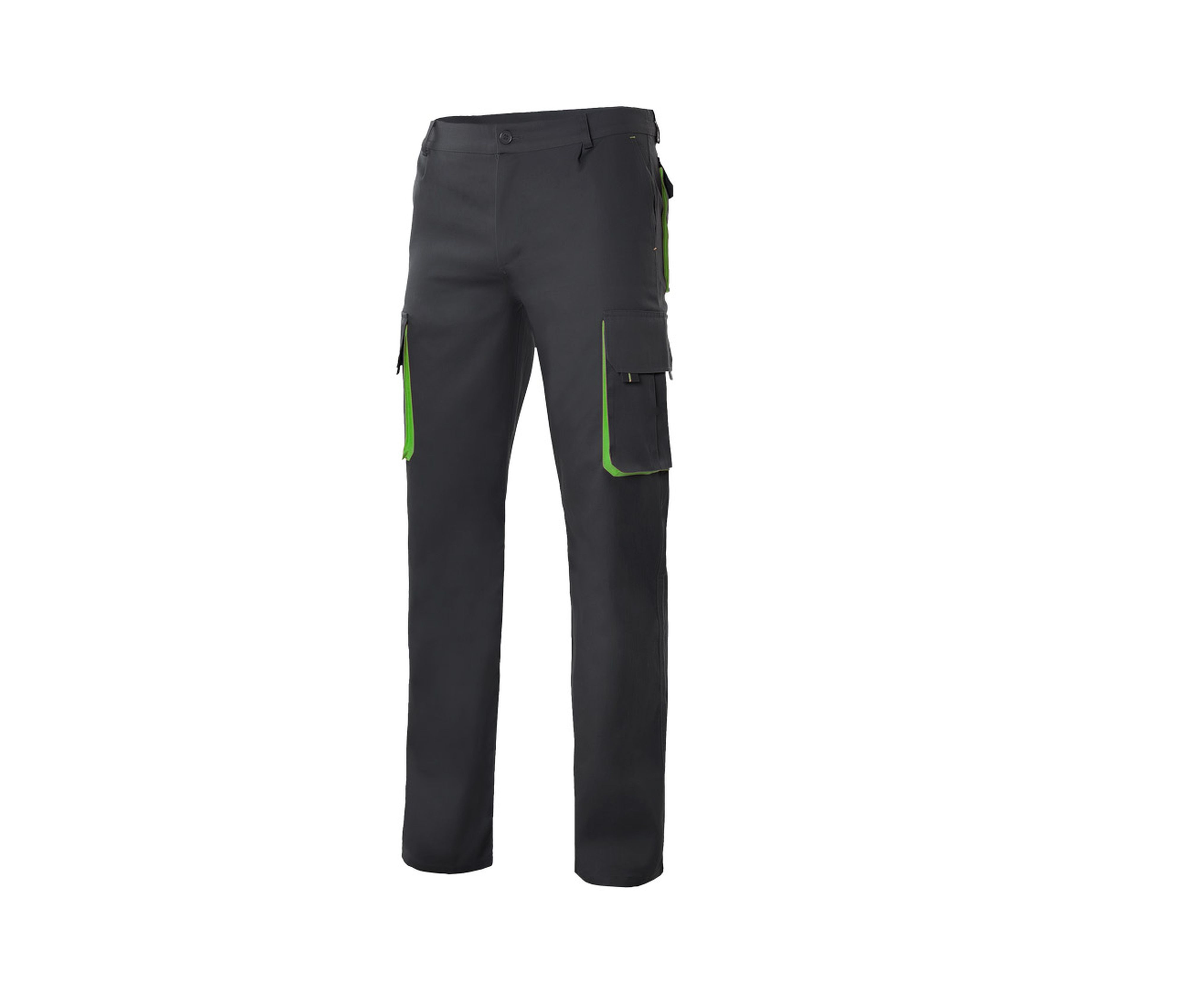 TWO-TONE MULTI-POCKET TROUSERS