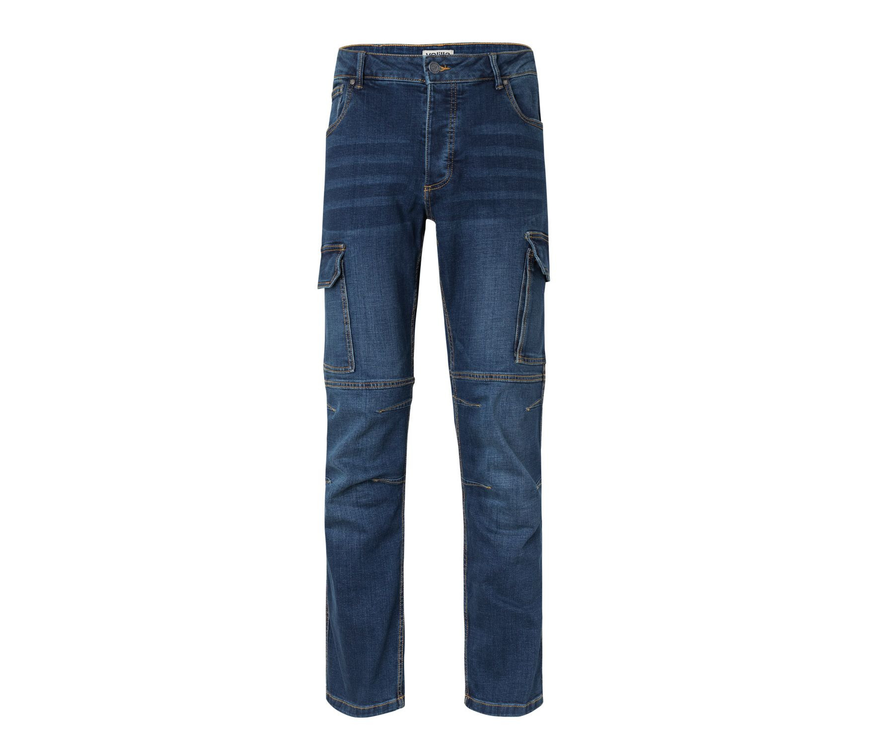 MULTI-POCKET STRETCH JEANS