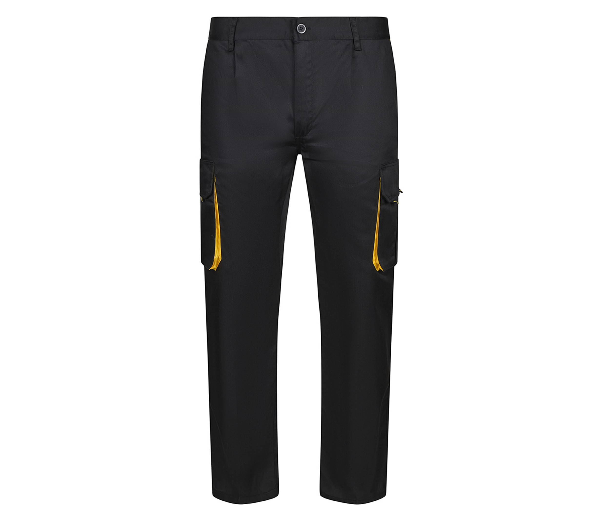TWO-TONE MULTI-POCKET TROUSERS