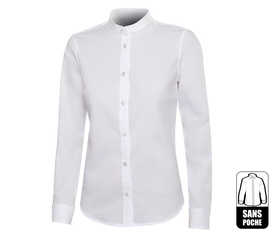 WOMEN'S LONG-SLEEVE STRETCH SHIRT