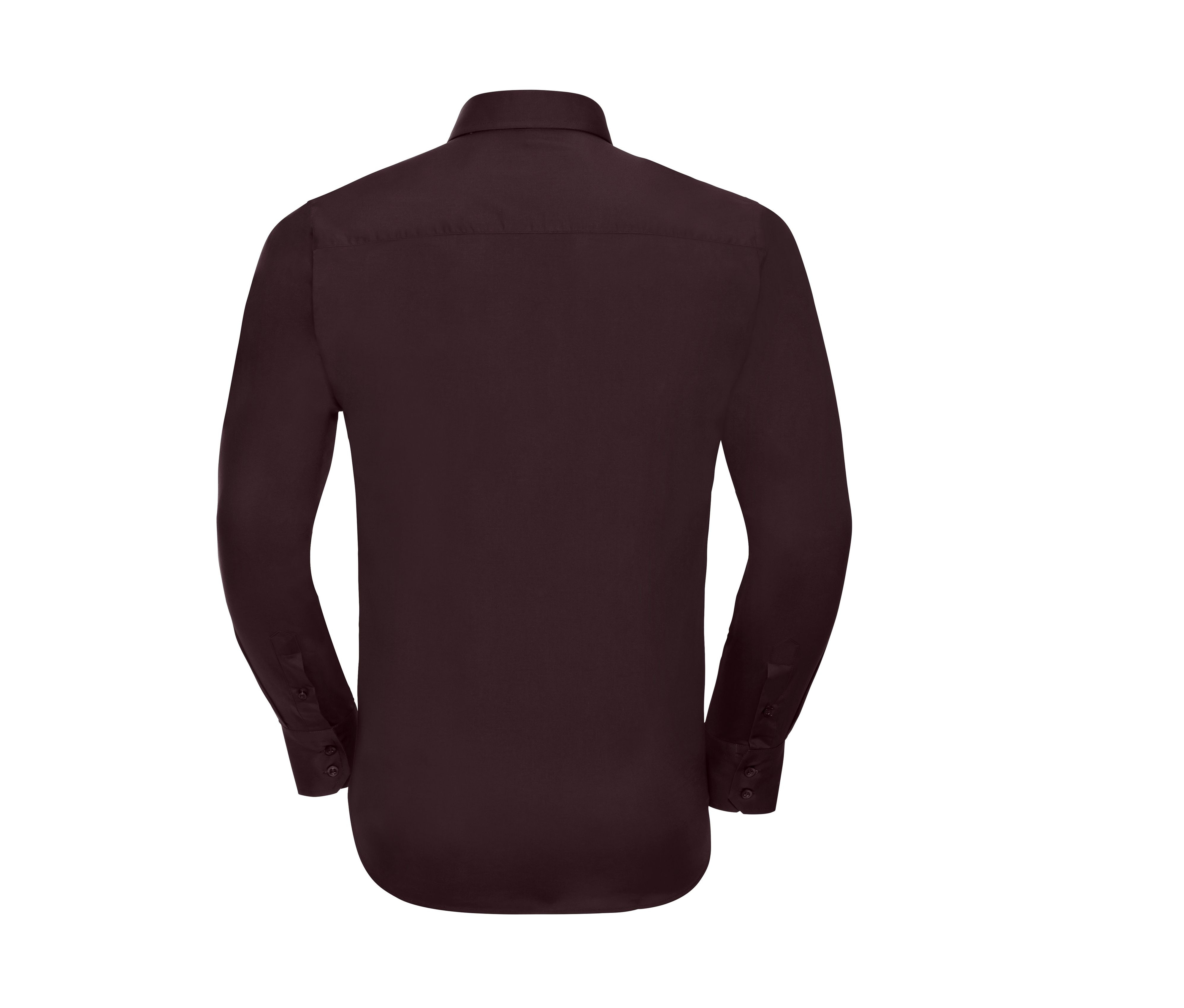 MEN'S LONG SLEEVE FITTED STRETCH SHIRT