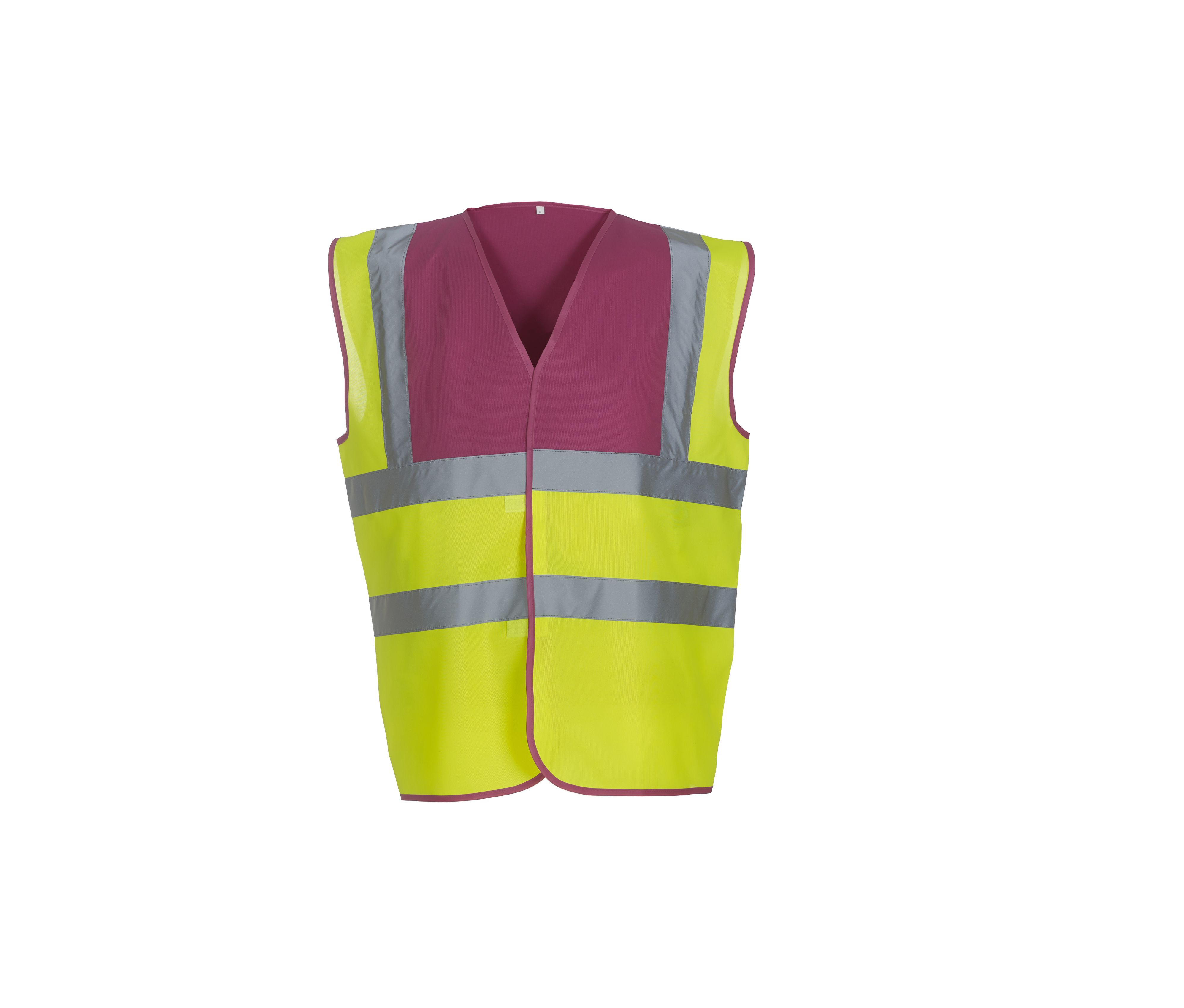 HI-VIS 2-BAND AND BRACES WAISTCOAT