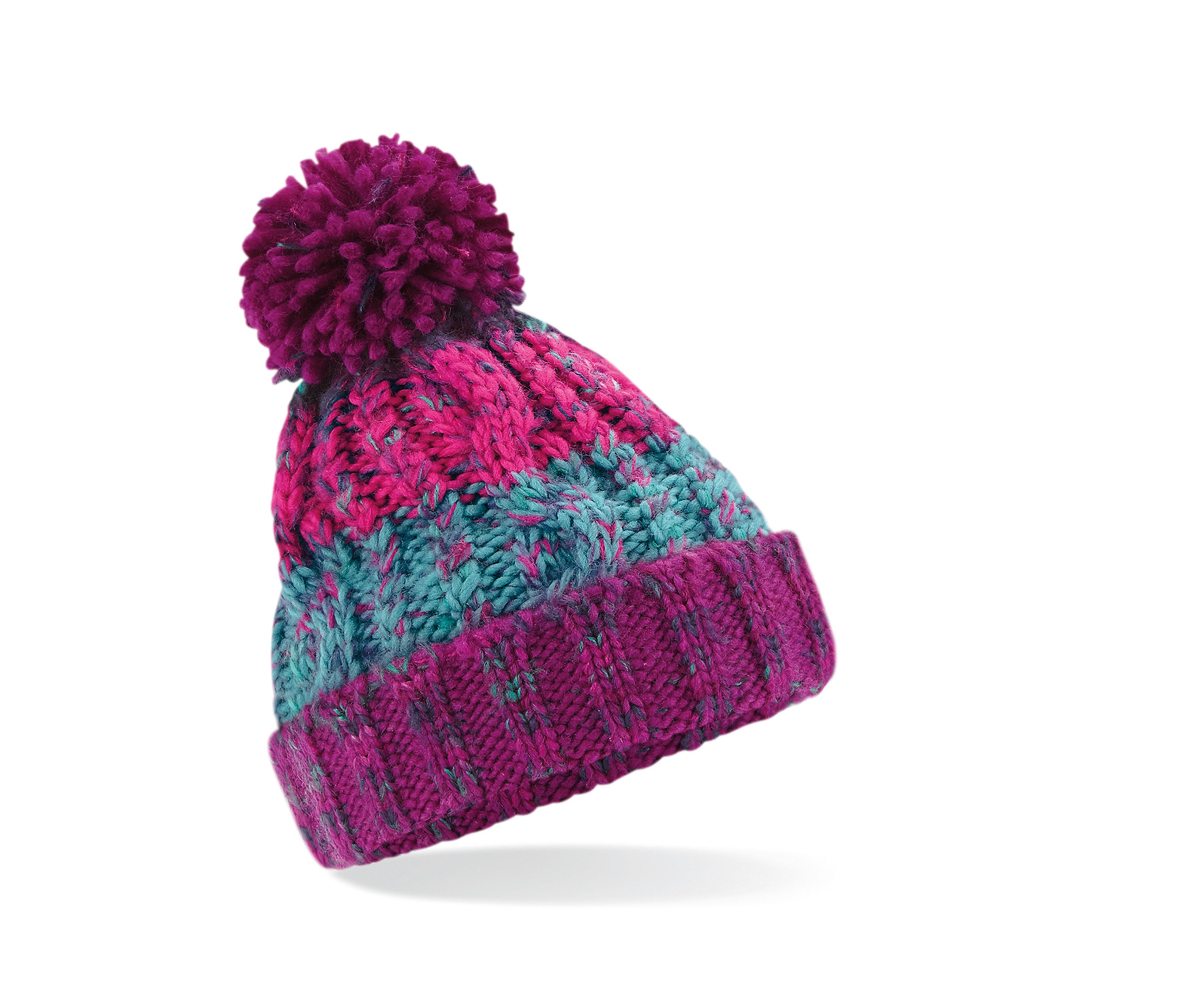 JUNIOR CORKSCREW POM POM BEANIE
