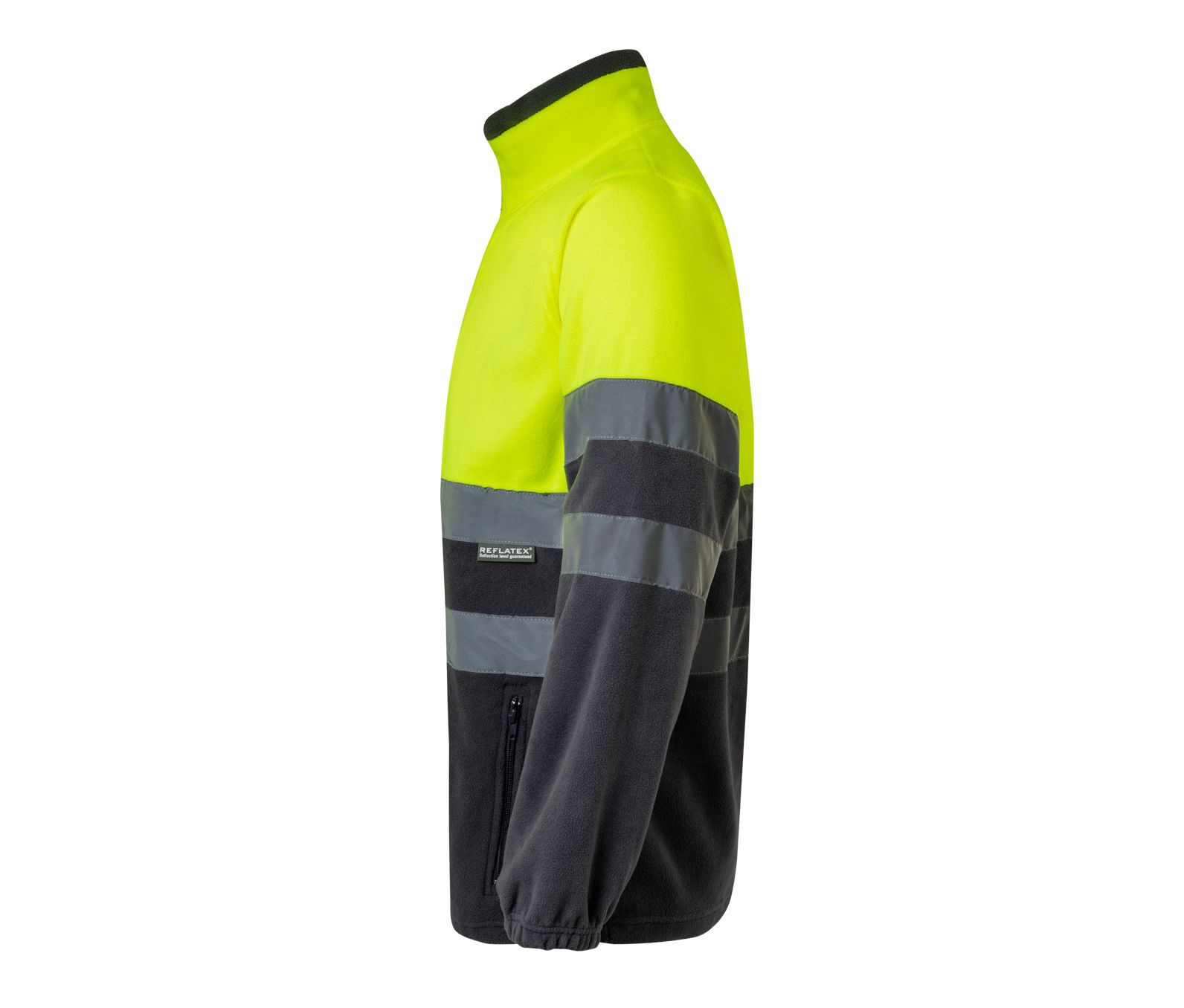 TWO-TONE HIGH VISIBILITY FLEECE JACKET