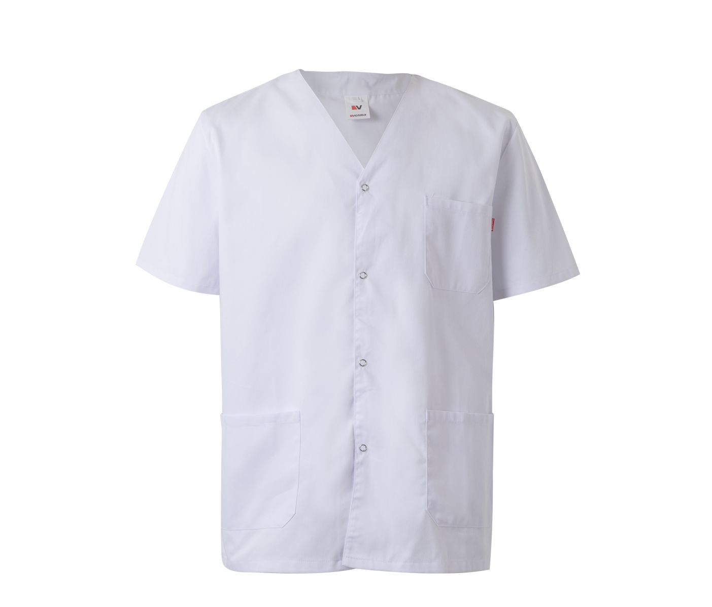 SHORT SLEEVES JACKET WITH PRESS STUD