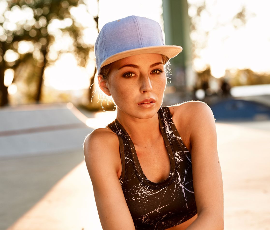 CHAMBRAY-SUEDE SNAPBACK