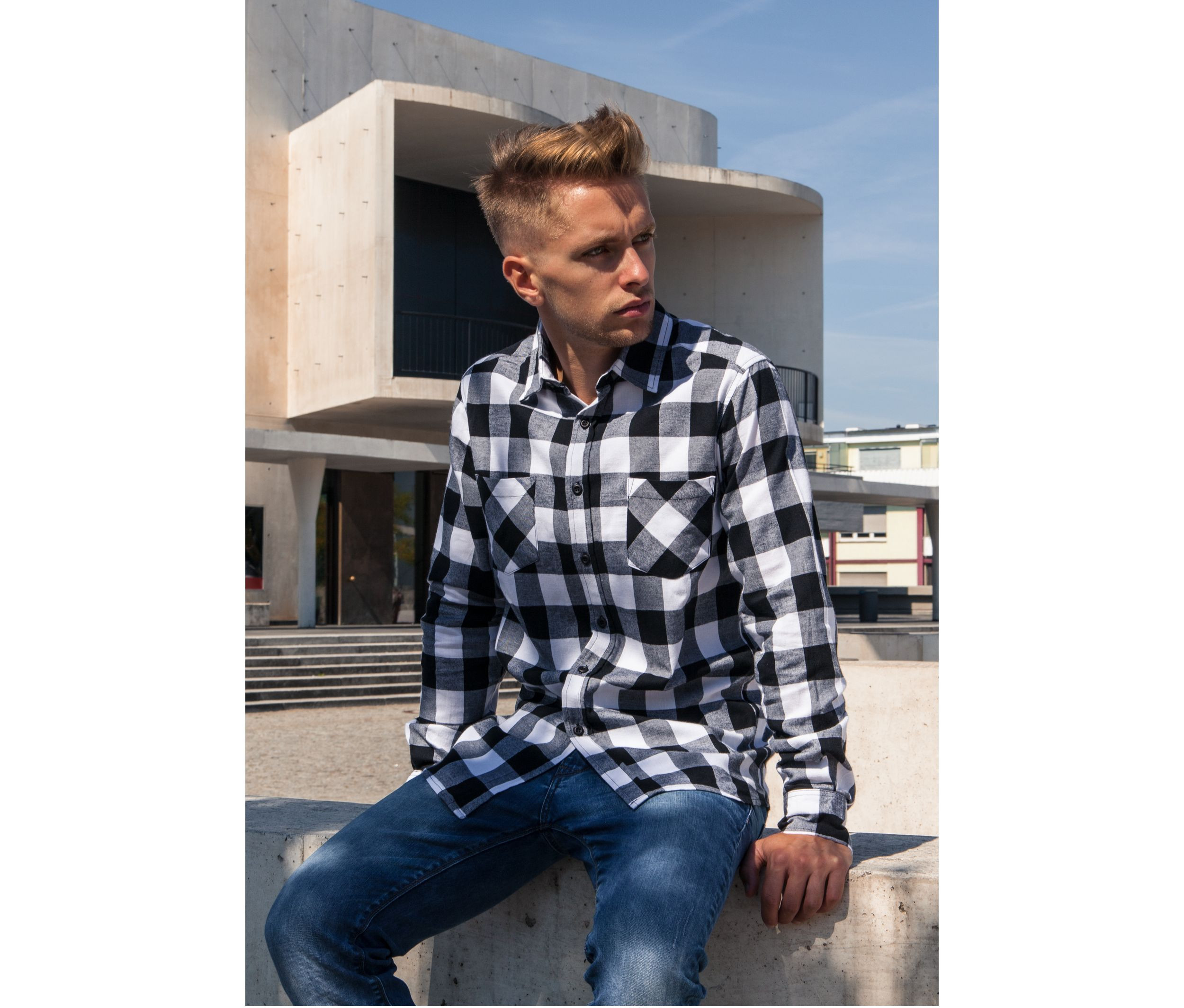 CHECKED FLANELL SHIRT