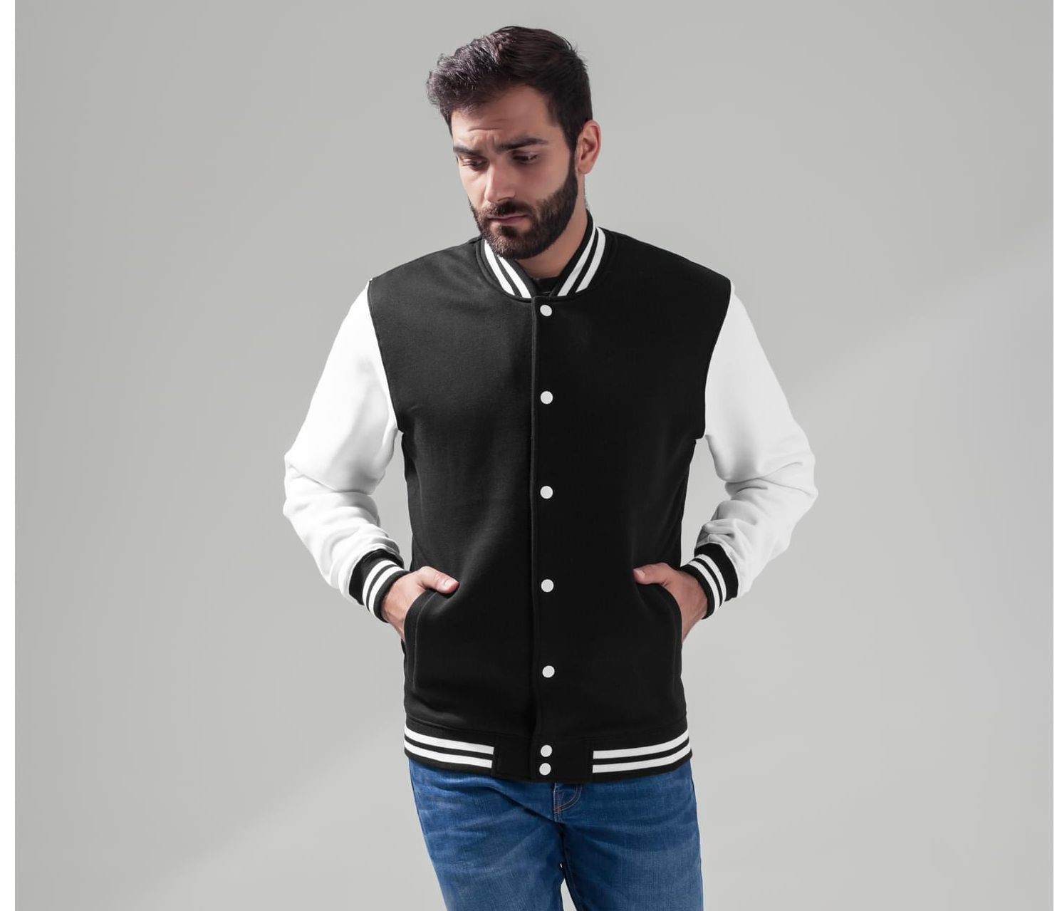 SWEAT COLLEGE JACKET