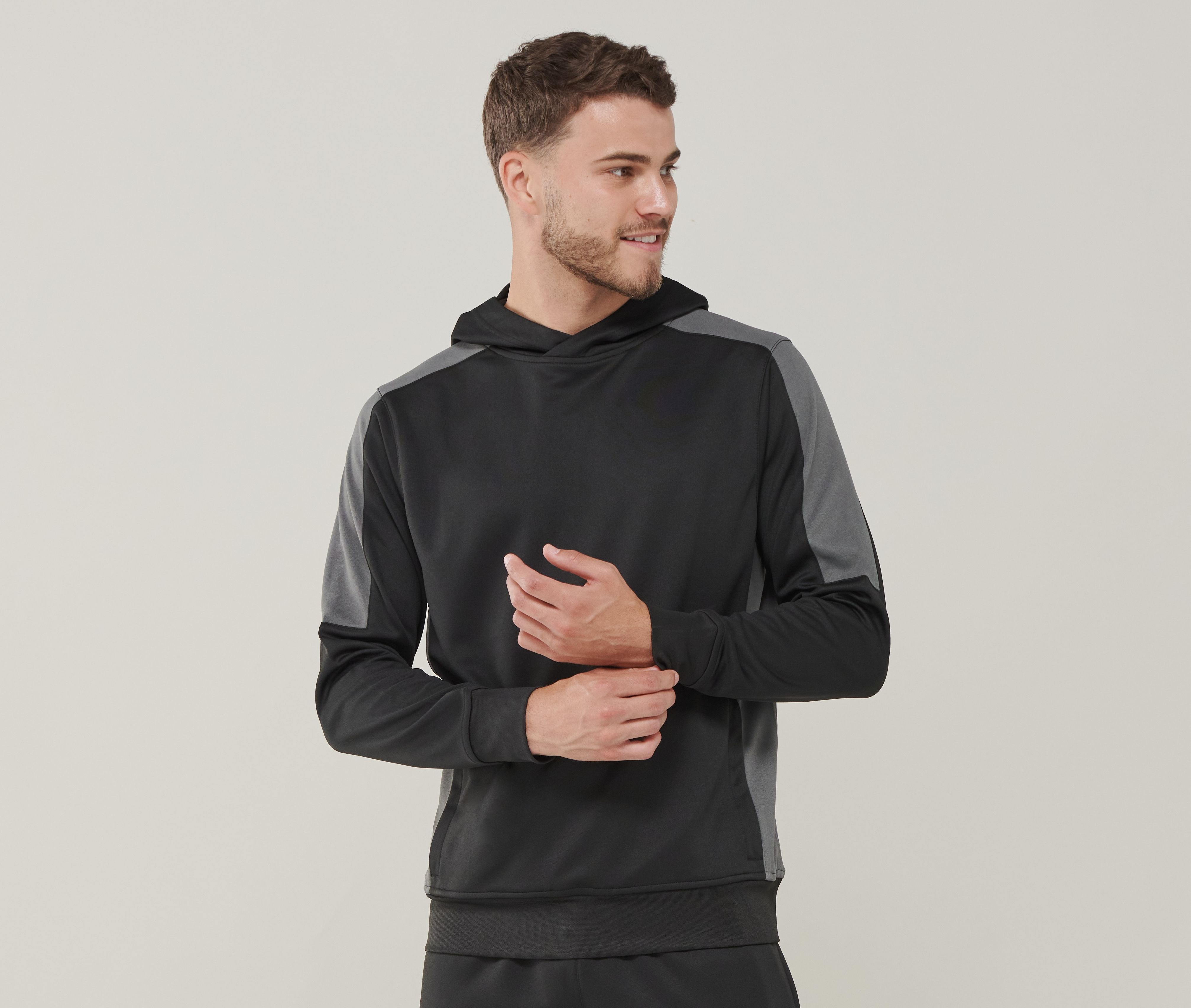 ADULT CONTRAST TEAM HOODIE