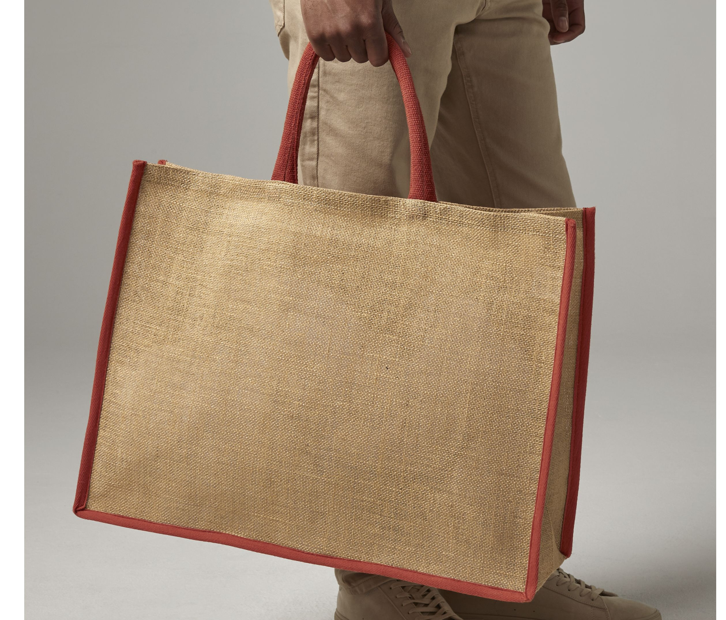 NATURAL STARCHED JUTE MARKET SHOPPER