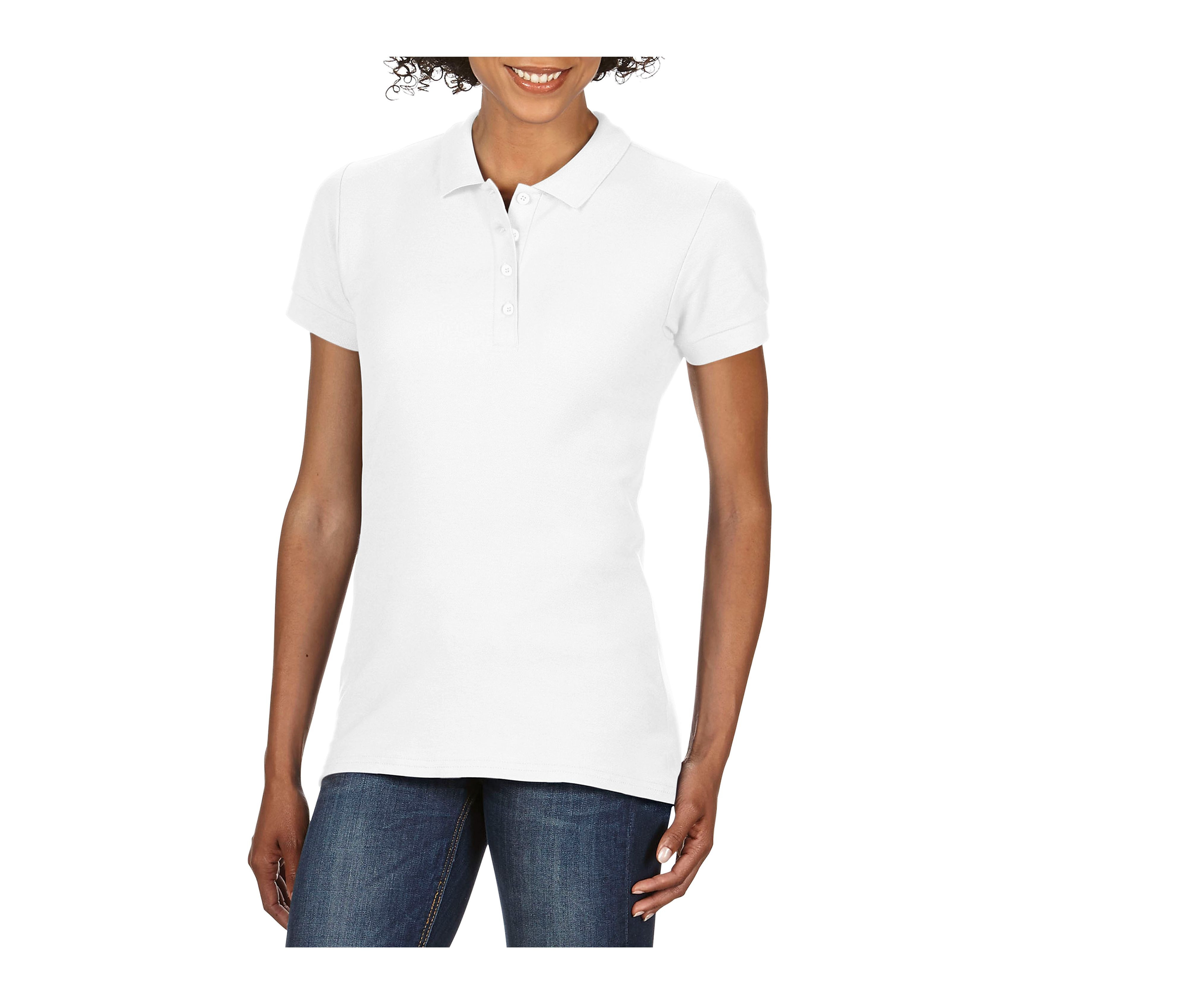 SOFTSTYLE DOUBLE PIQUÉ POLO WOMEN
