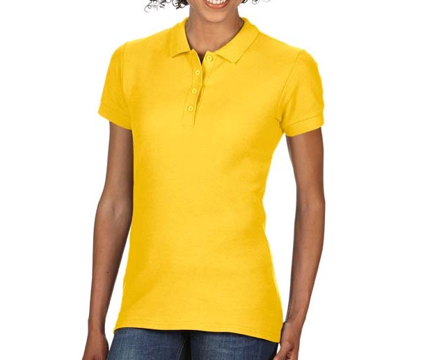 SOFTSTYLE DOUBLE PIQUÉ POLO WOMEN