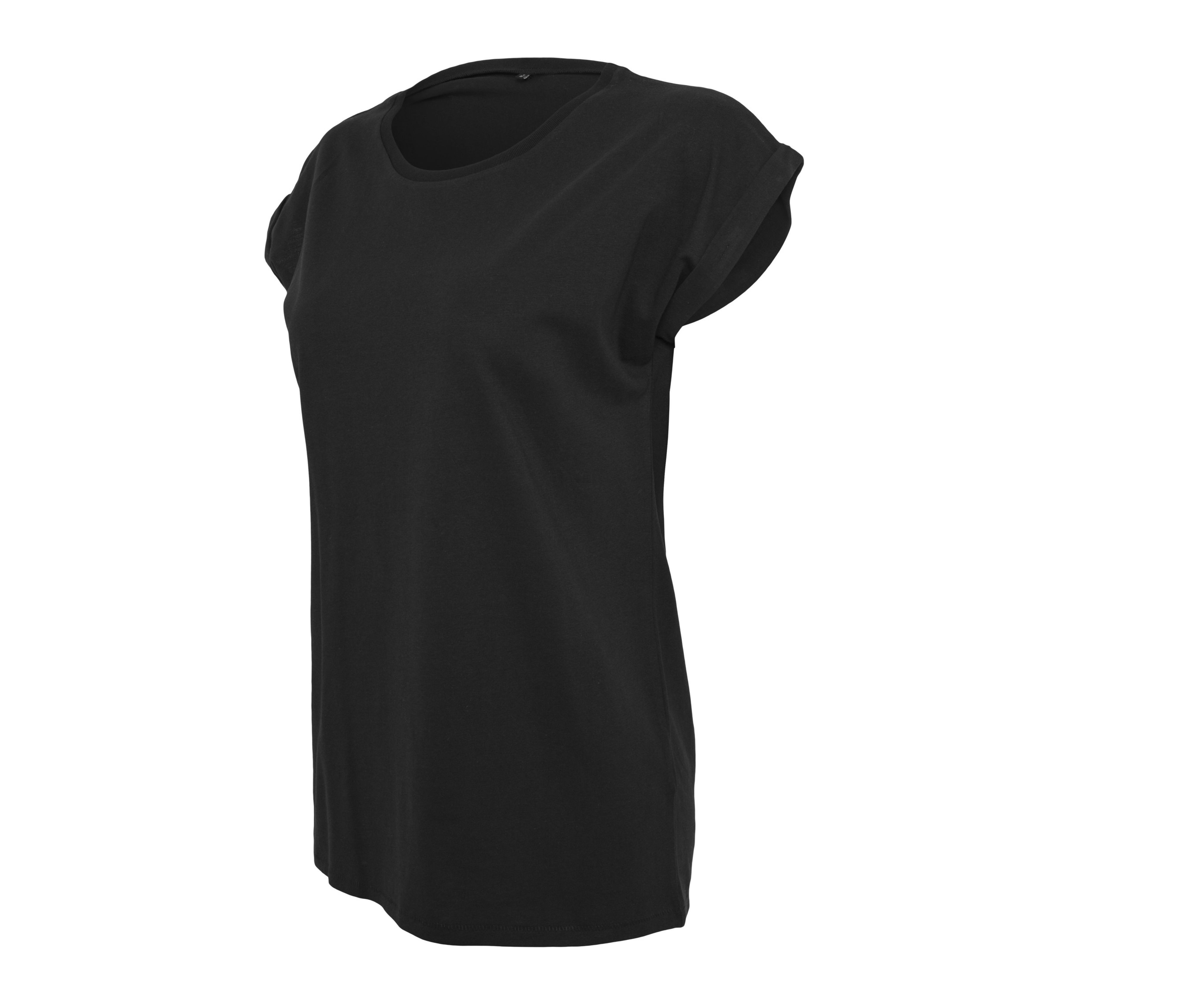 LADIES EXTENDED SHOULDER TEE