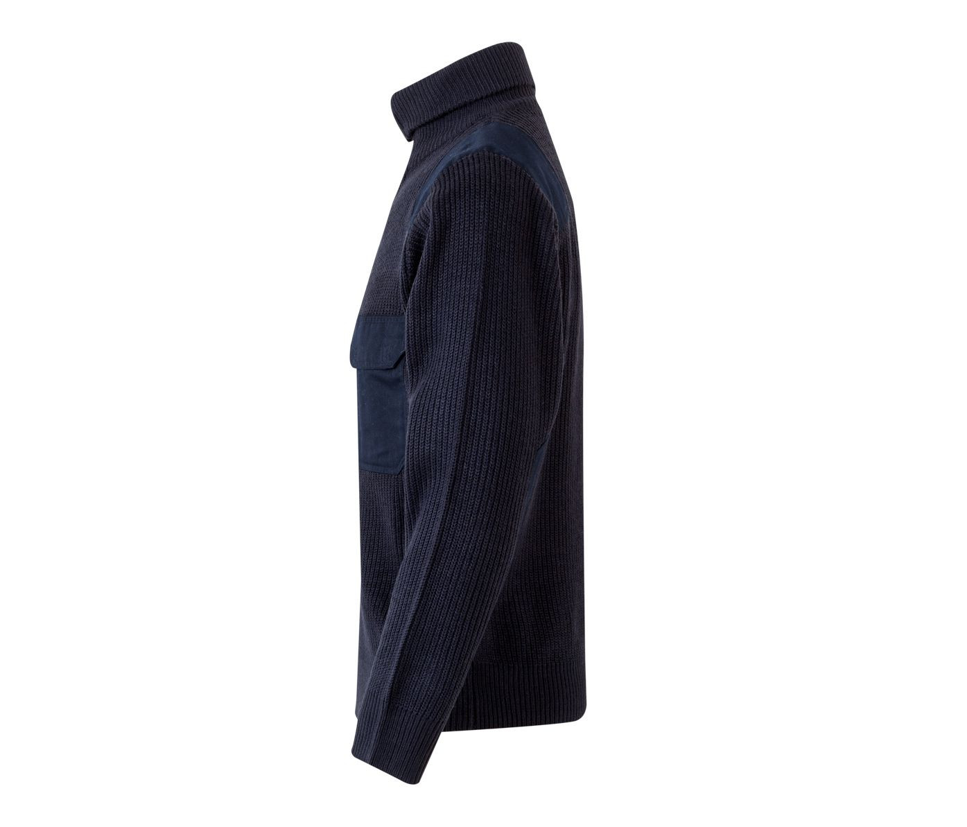 CHUNKY-KNIT TURTLE NECK JUMPER