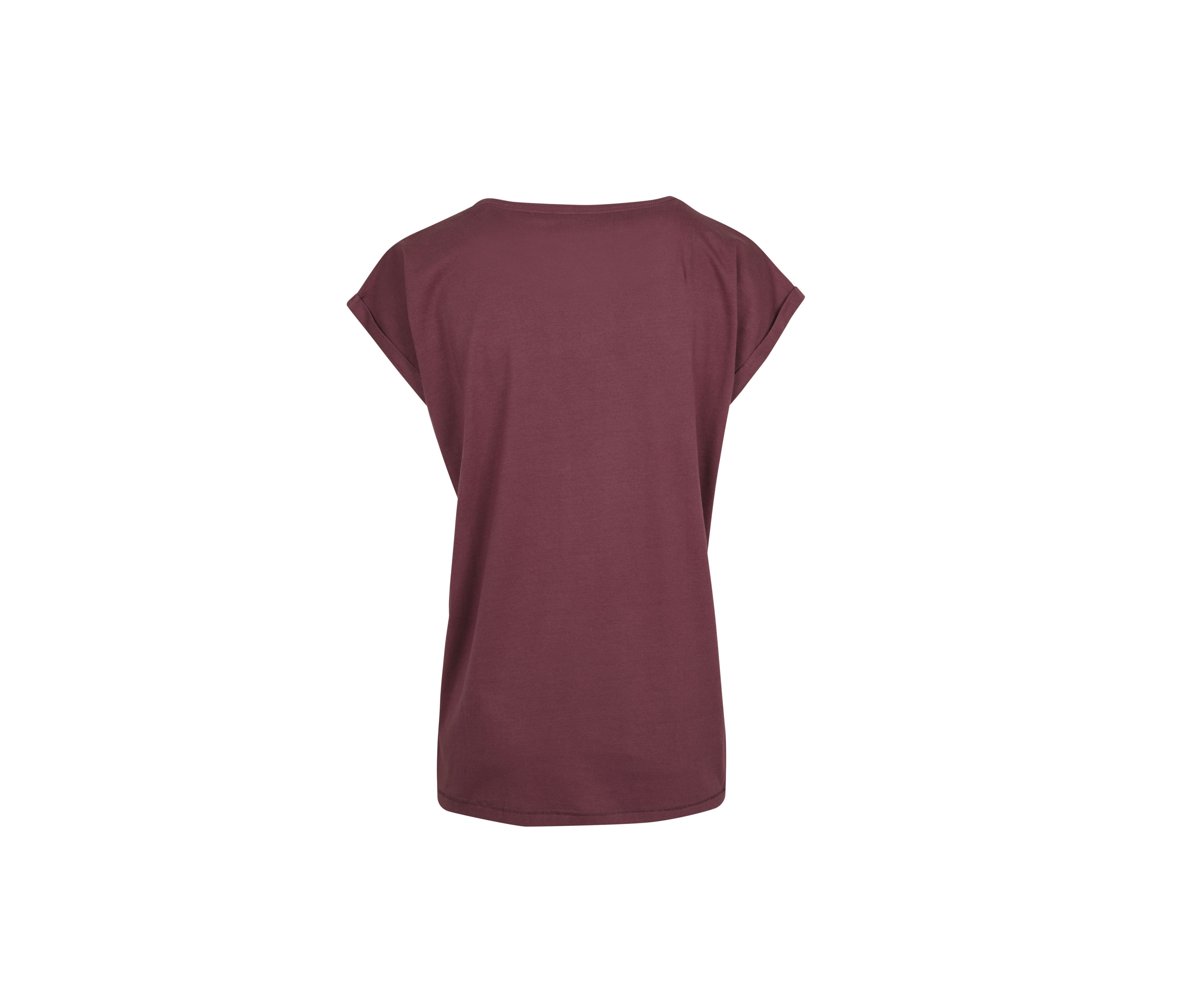 LADIES EXTENDED SHOULDER TEE