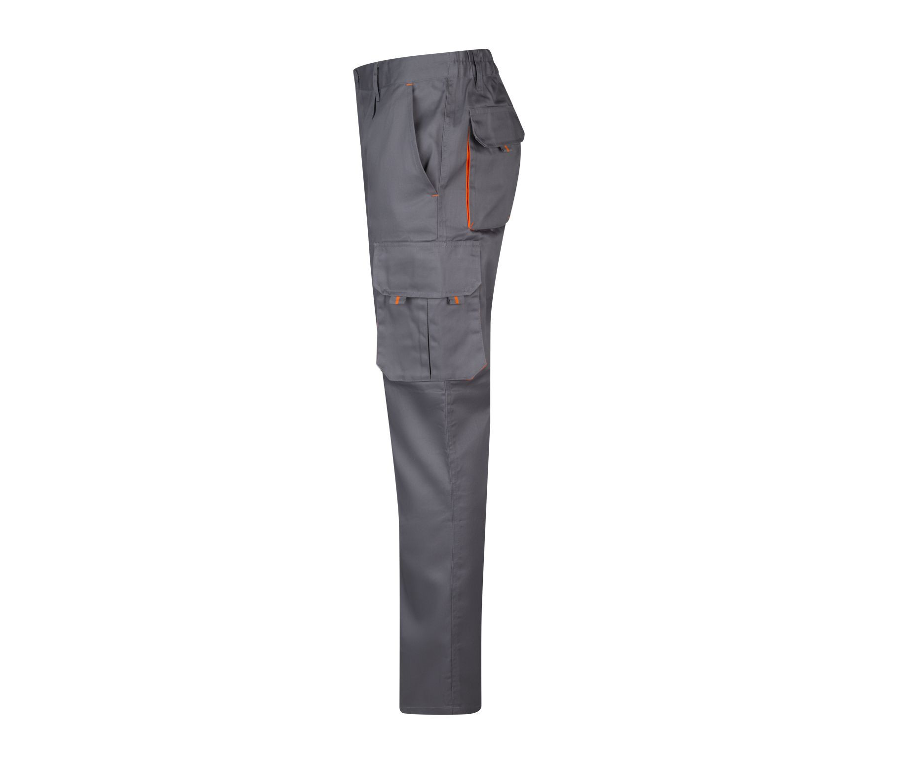 TWO-TONE MULTI-POCKET TROUSERS