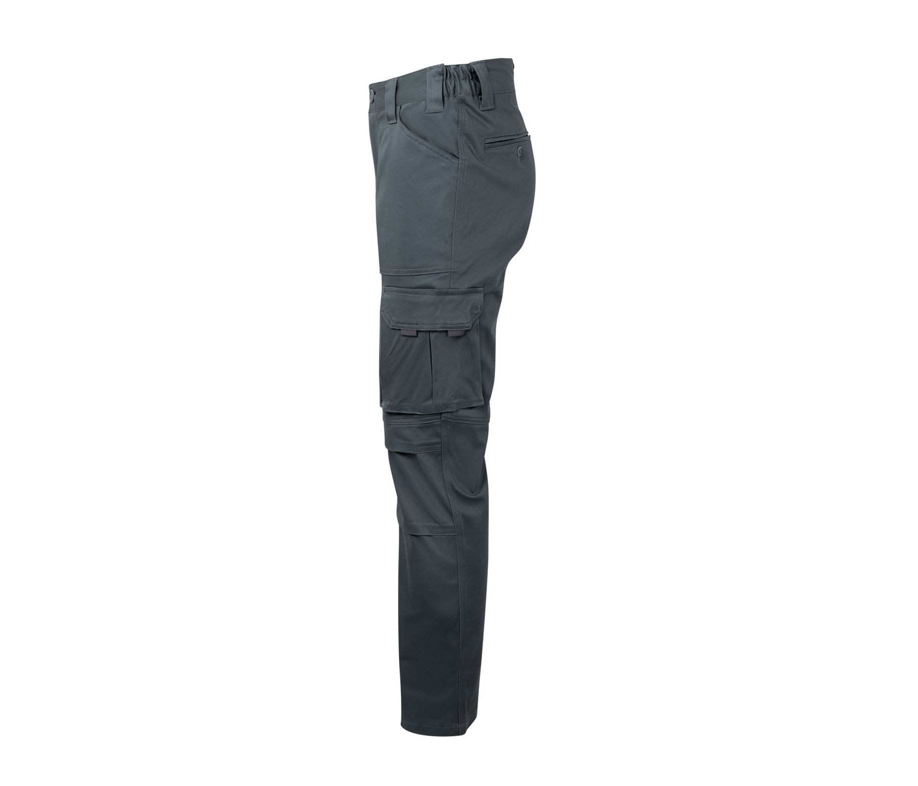MULTI-POCKET STRETCH COTTON TROUSERS