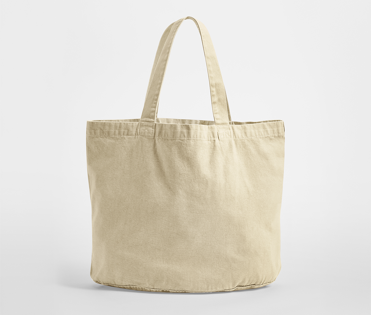 GARMENT DYED SHOPPER