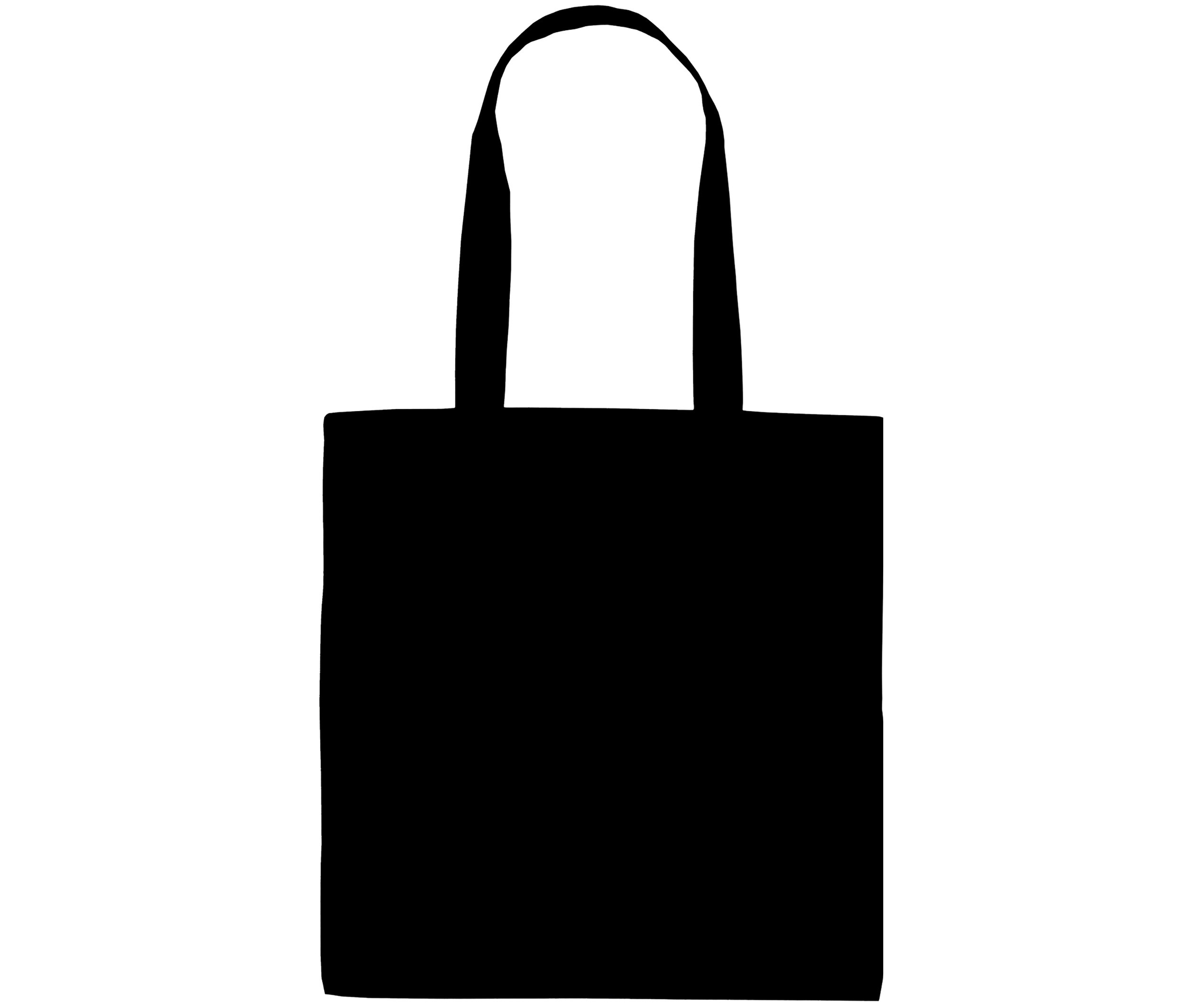 TIGER COTTON SHOPPING BAG, LONG HANDLES