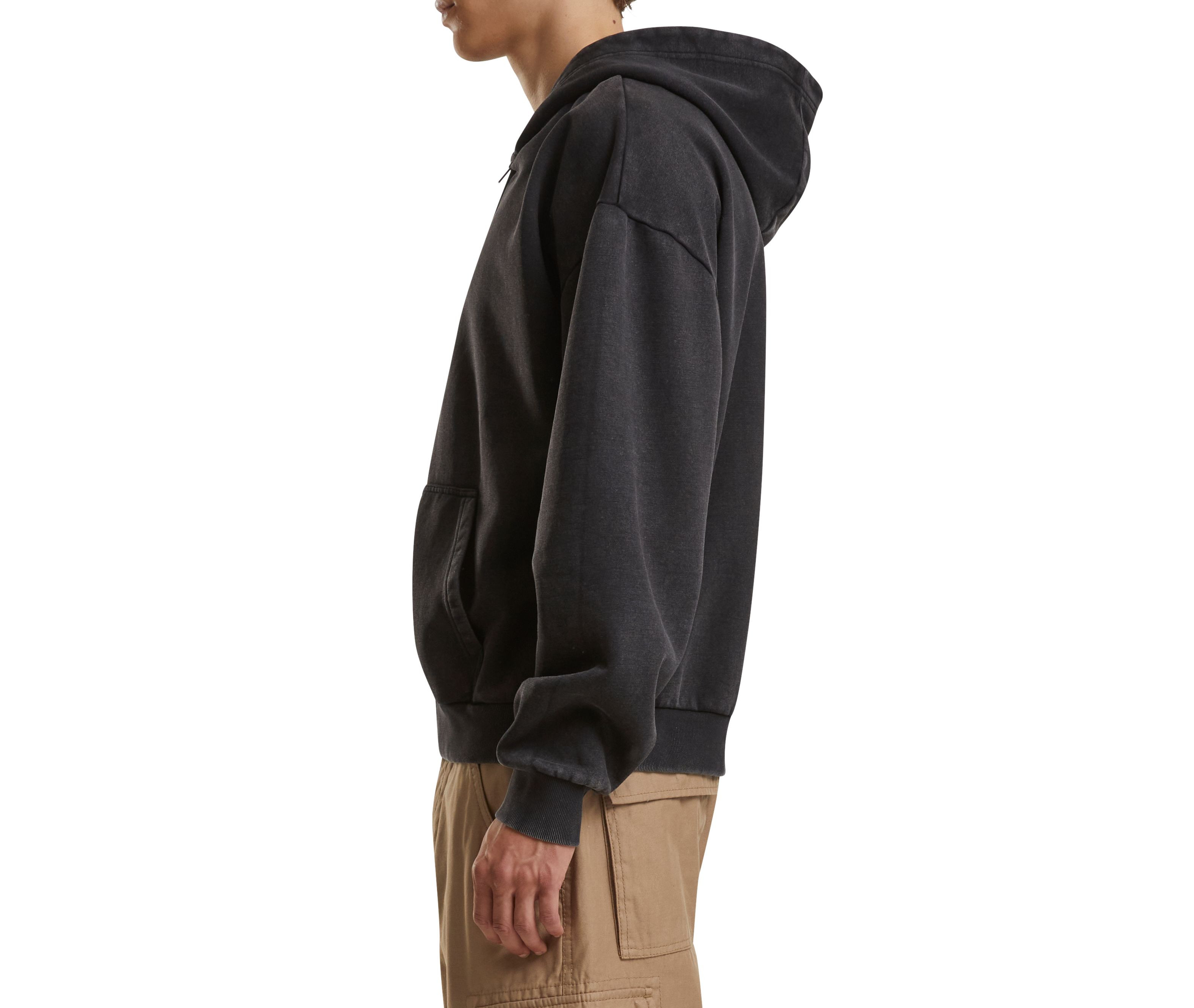 STONEWASH HEAVY ZIP HOODIE